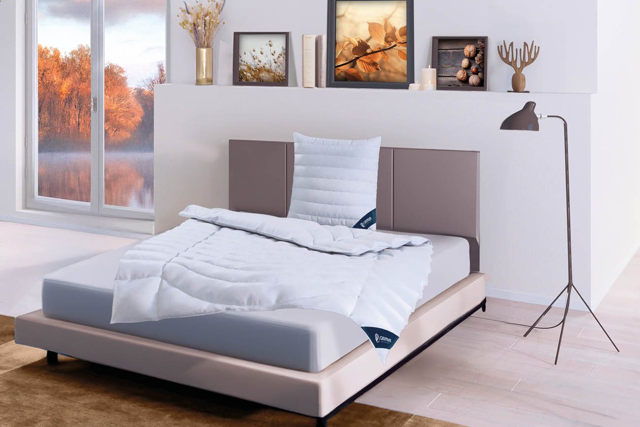 casimum Microfaserbettdecke COMFORT Faser Steppbettdecke, Bettdecke günstig online kaufen