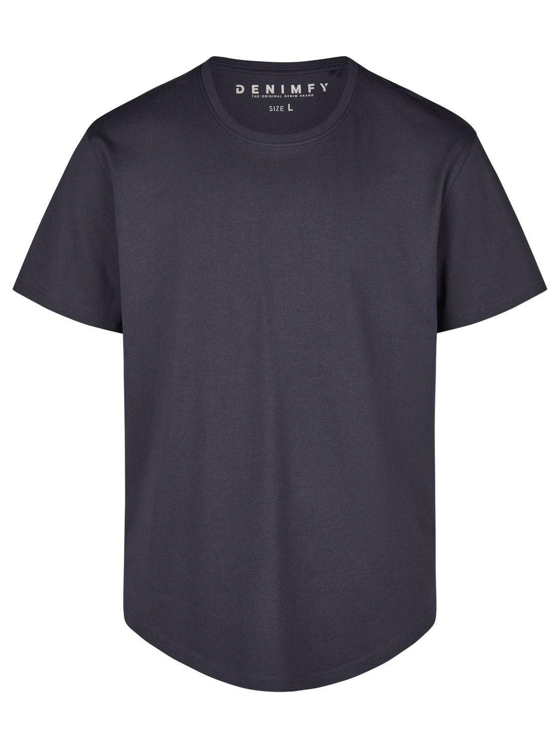 DENIMFY T-Shirt Herren Basicshirt DFPaco 4er Pack Regular Fit (Vorteilspack, 4-tlg) Kurzarm Tee Shirt mit Rundhalsausschnitt aus 100% Baumwolle