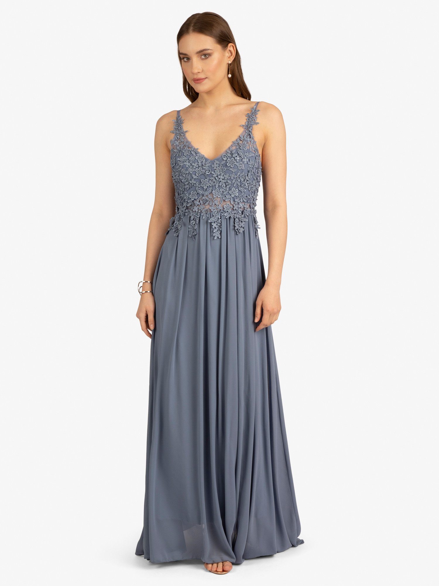 Apart Abendkleid aus Mesh, Blütenspitze und Chiffon online kaufen OTTO