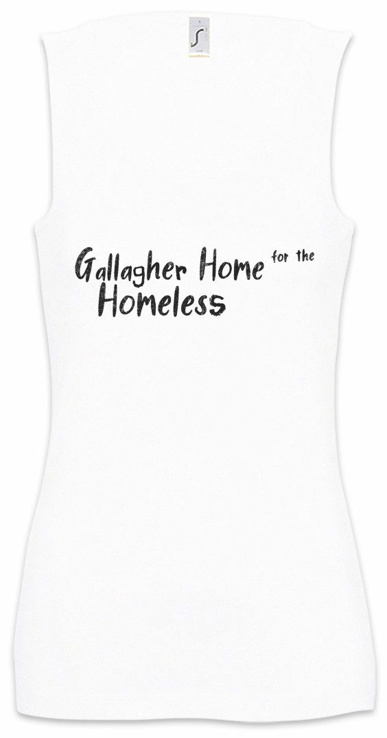 Tanktop Gallagher Home For The Homless Ärmelloses Damen T-Shirt Frank