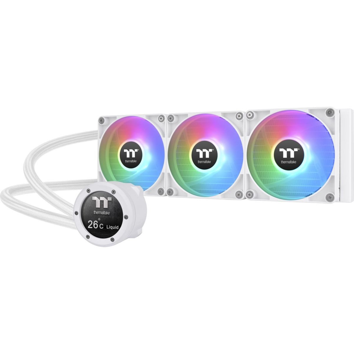 Thermaltake Computer-Kühler TH360 V2 Ultra ARGB Sync CPU Liquid Cooler Snow