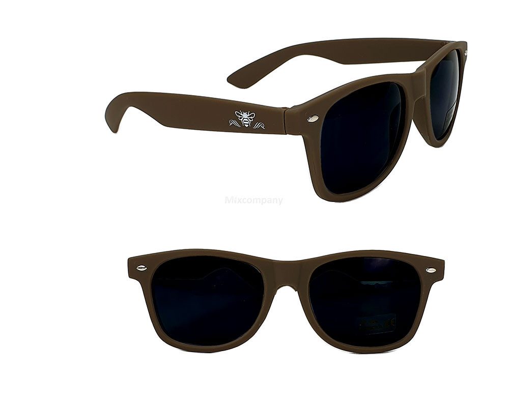 Sonnenbrille Patron Sonnenbrille - Nerd Brille / 6 x Partybrille mit UV SCHUTZ in