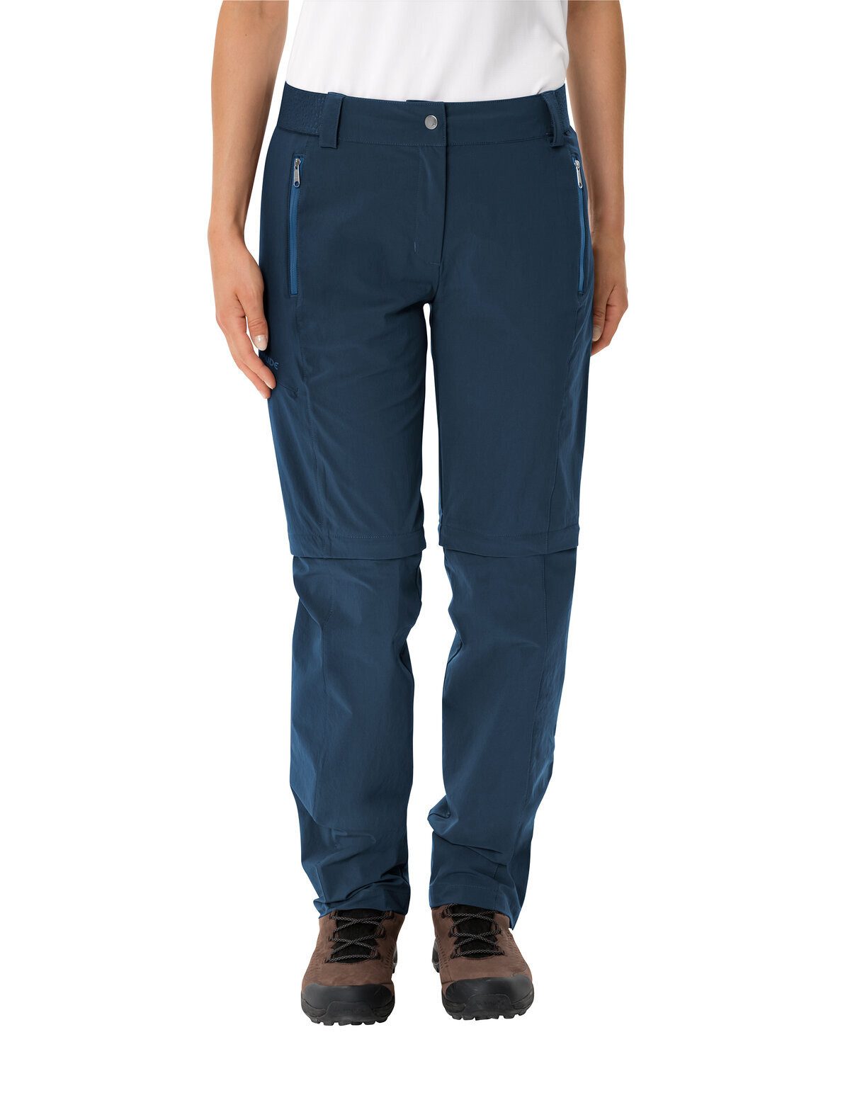 VAUDE Funktionshose Hosen Women's Farley Stretch ZO T-Zip Pants II (1-tlg) schnellstrocknende und strapazierfähige Outdoor-Hose