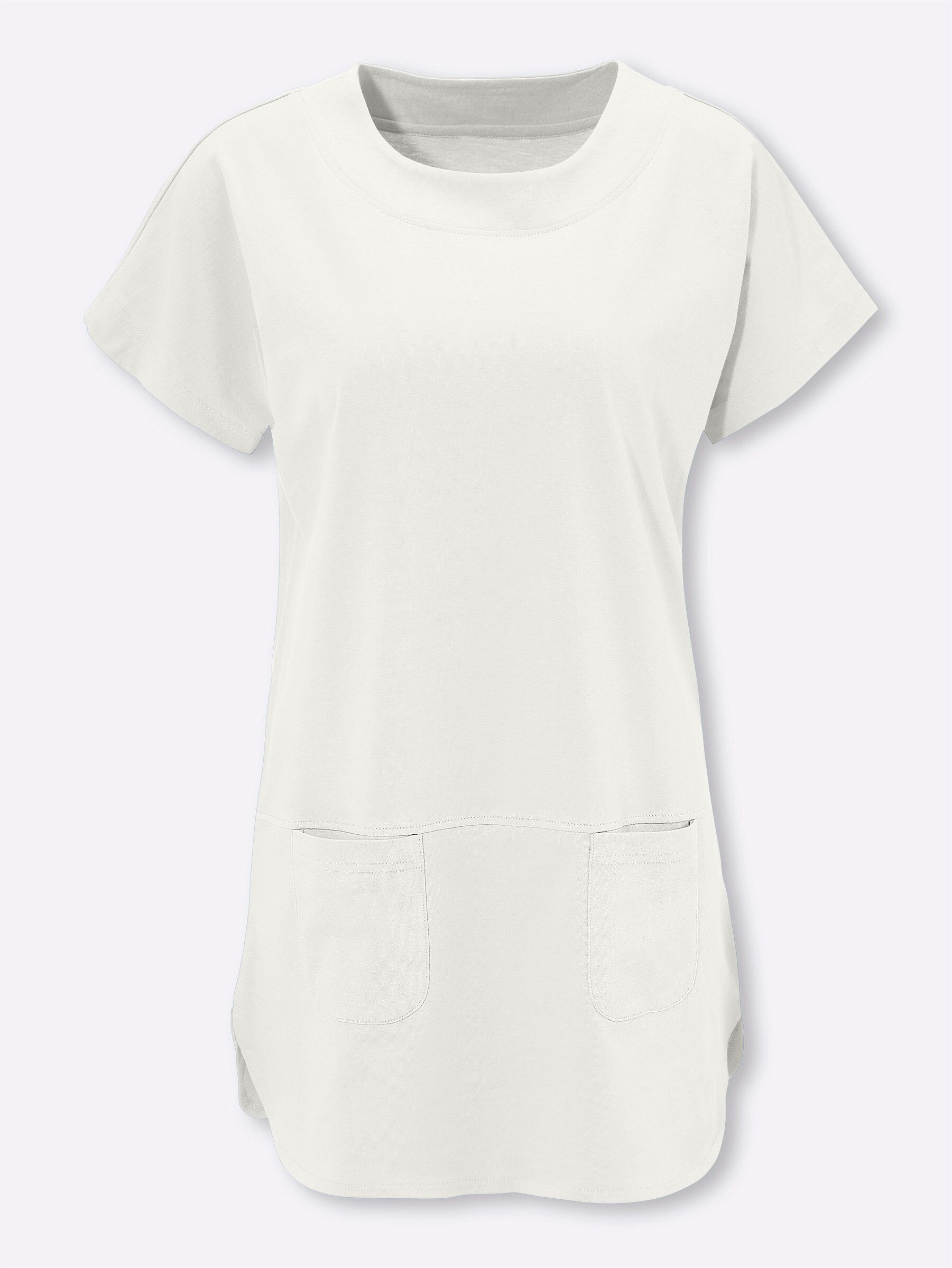 T-Shirt Longshirt Kurzarm