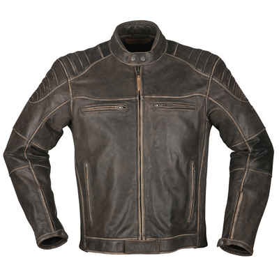 Modeka Motorradjacke Modeka Vincent Aged Lederjacke braun 4XL