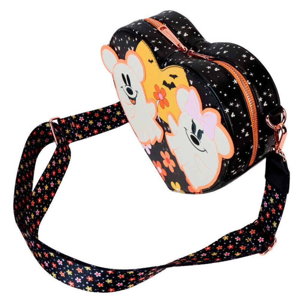Loungefly Geldbörse Mickey und Minnie Gespenster Umhängetasche