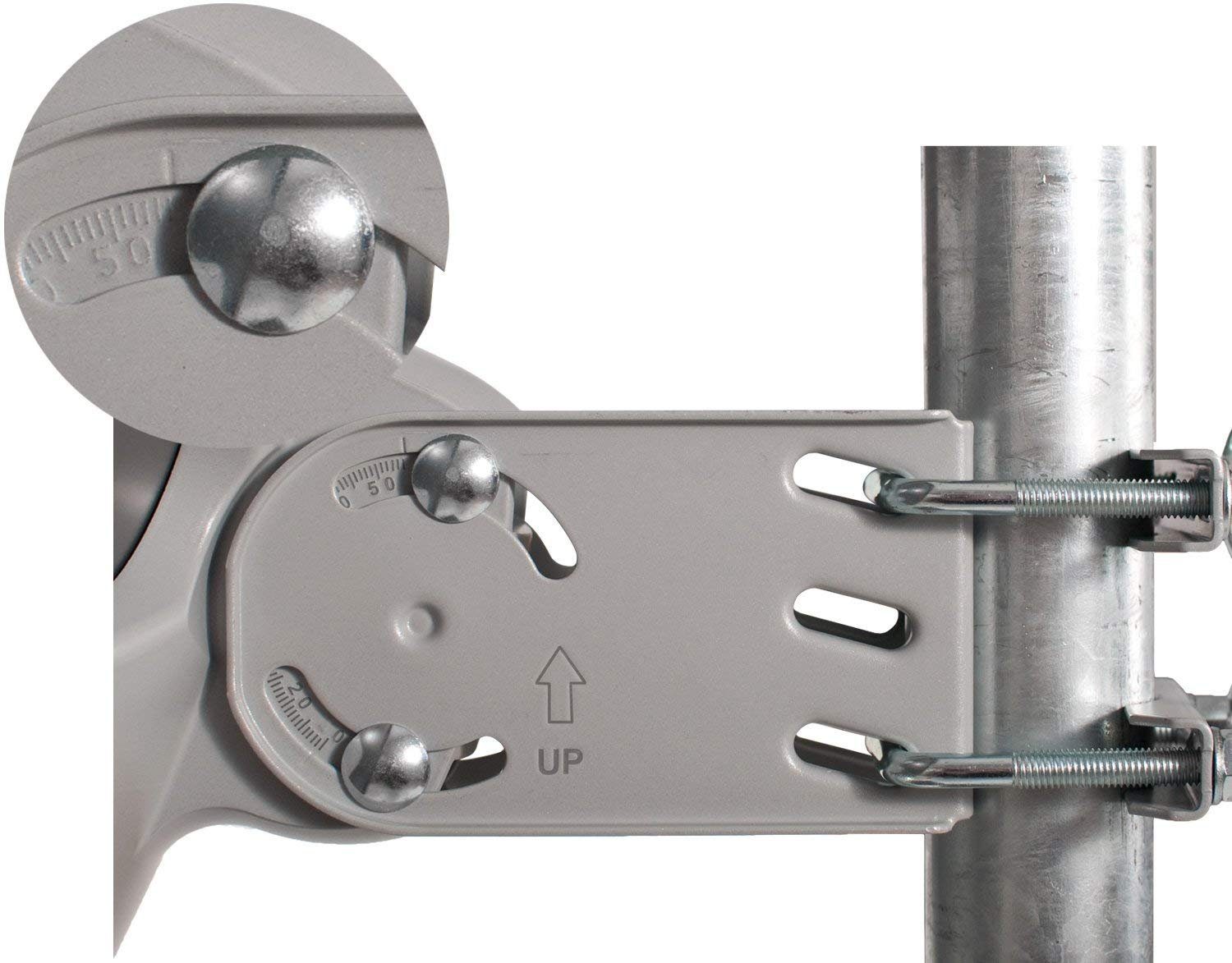 DUR-line DUR-line Select 60/65cm Hellgrau Satelliten-Schüssel - Test + Sehr Sat-Spiegel