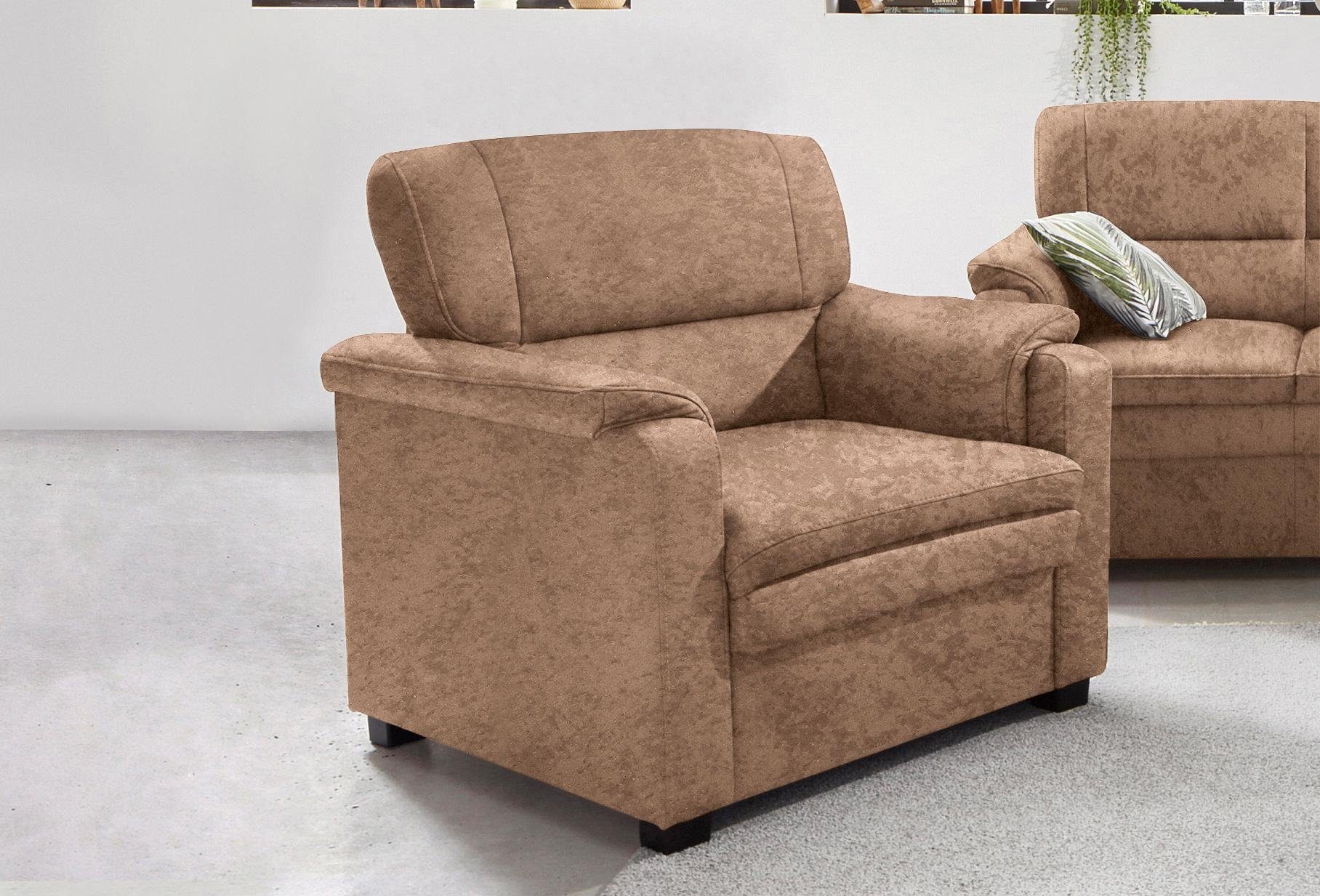 sit&more Sessel Pisa, mit Federkern günstig online kaufen