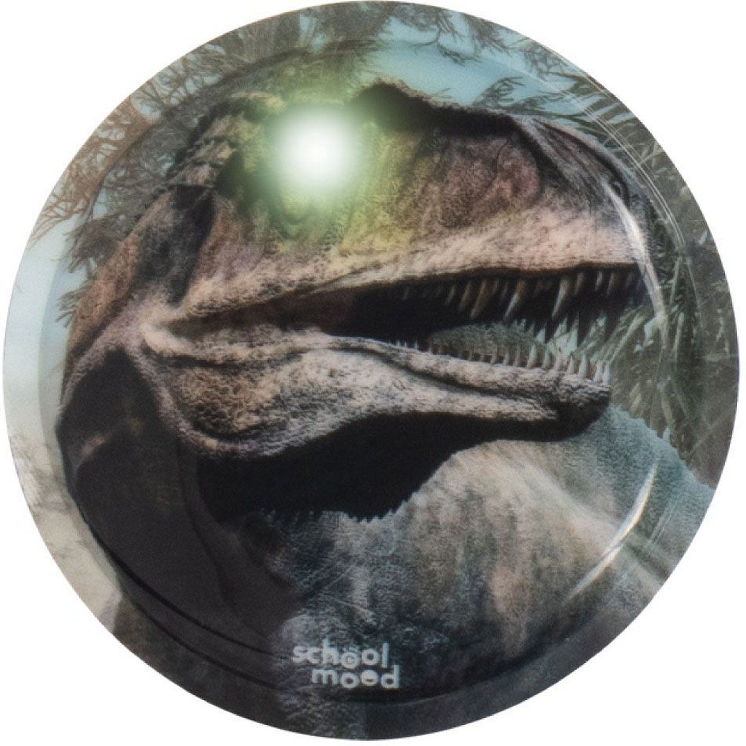 SCHOOL-MOOD® Schulranzen LED-Patchy Dinosaurier