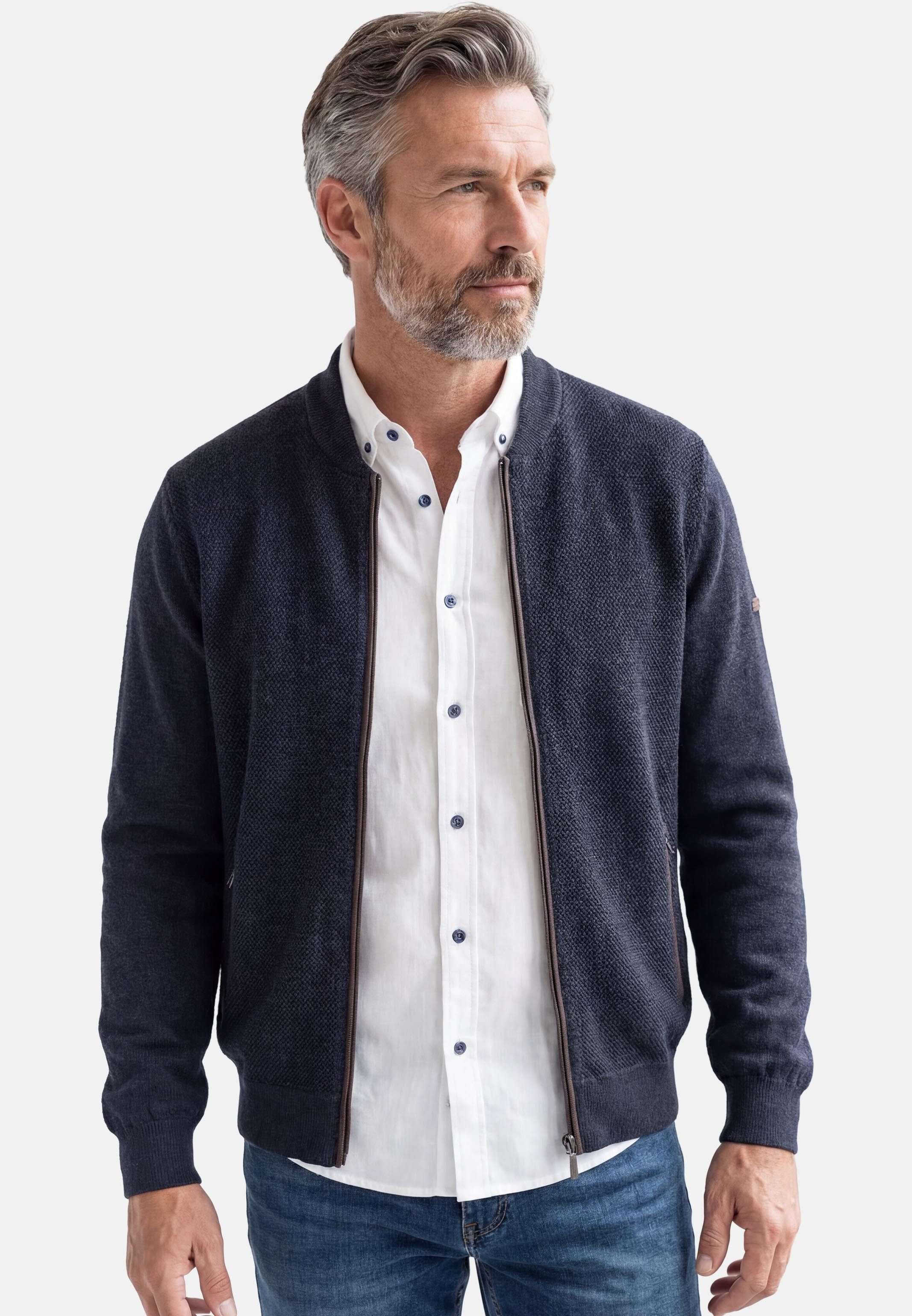 Redmond Strickjacke Basic (1-tlg) Strickjacke - Baumwolle - Atmungsaktiv günstig online kaufen
