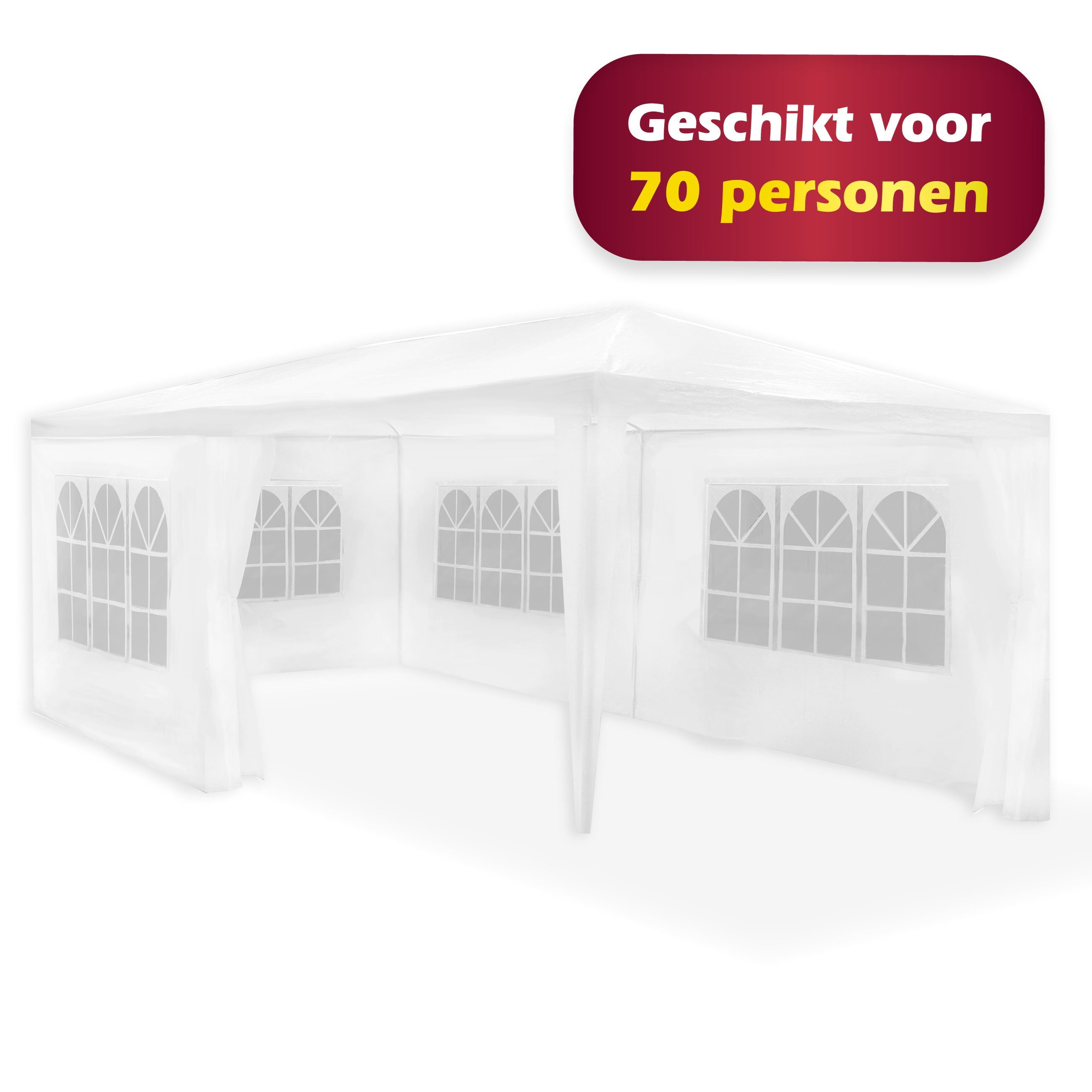 Lifetime Partyzelt Lifetime Garden Pavillon 3x6 M – Partyzelt mit Seitenwänden
