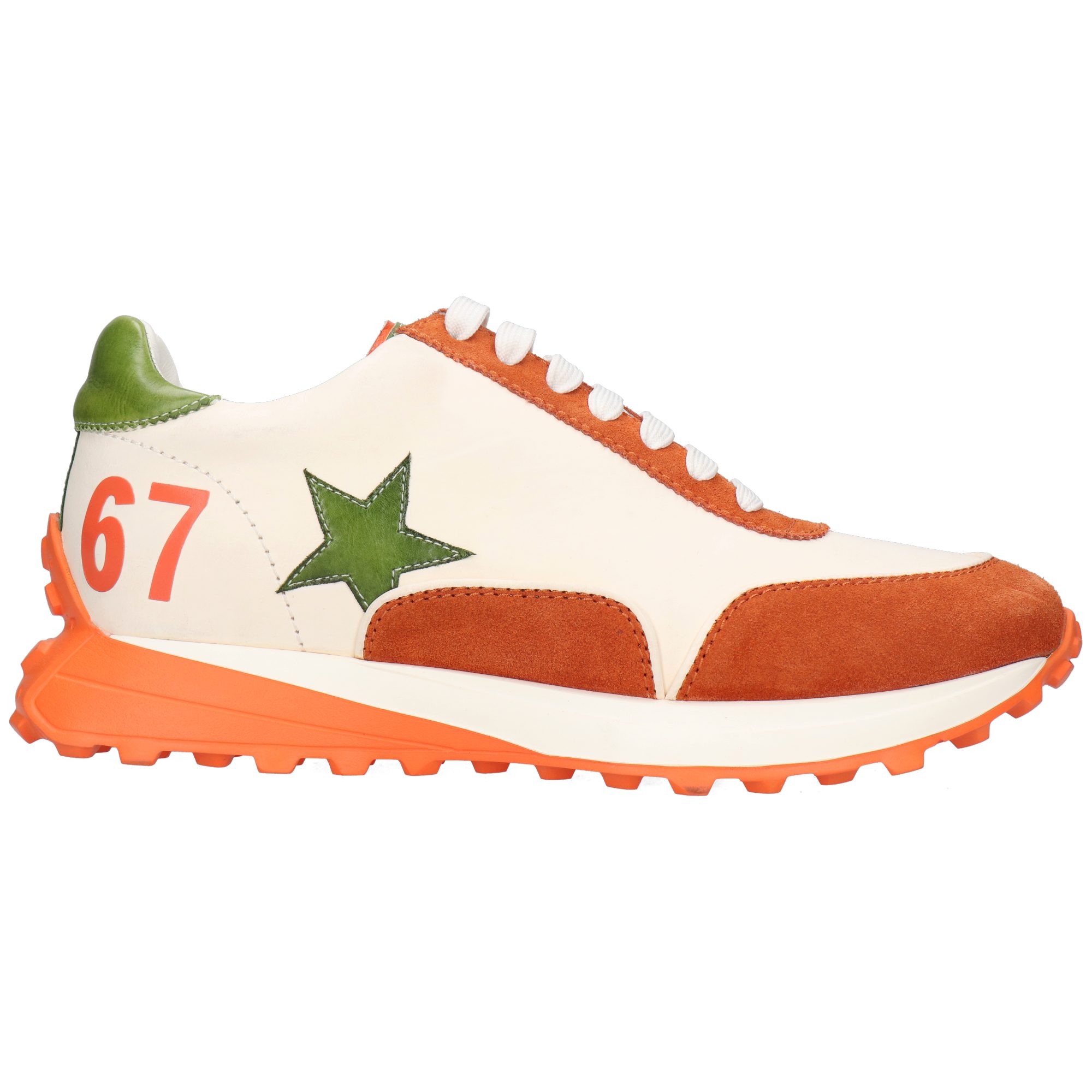 Melvin & Hamilton Richmond 13 Leder-Schnürschuhe für Herren Sneaker Plateausohlen, Echtes Leder, Herausnehmbare Innensohle