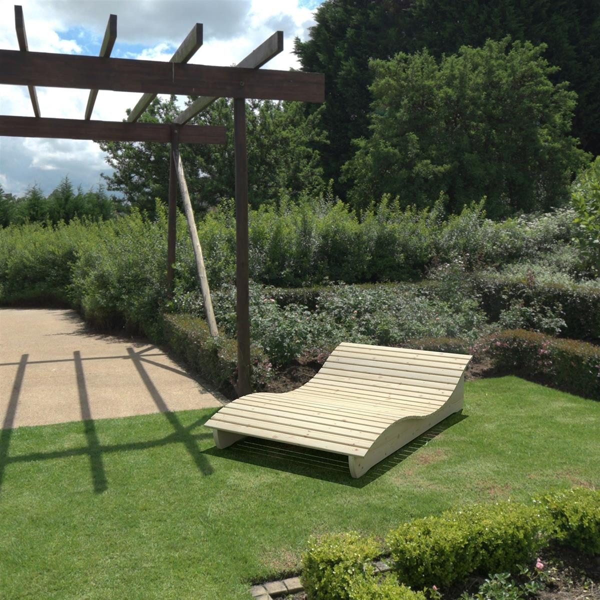 TUGAHolztech Gartenliege Relaxliege "RelaxGertl" Größe & Holzart