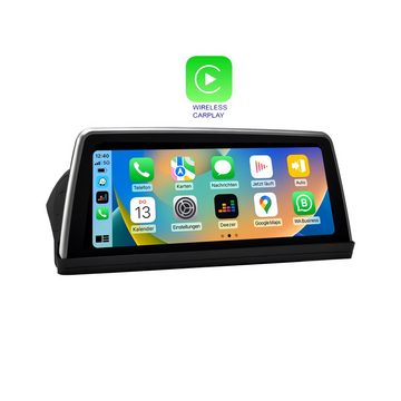 TAFFIO Für BMW E60 E61 CIC 10,25" Touchscreen Android GPS CarPlay AndroidAuto Einbau-Navigationsgerät