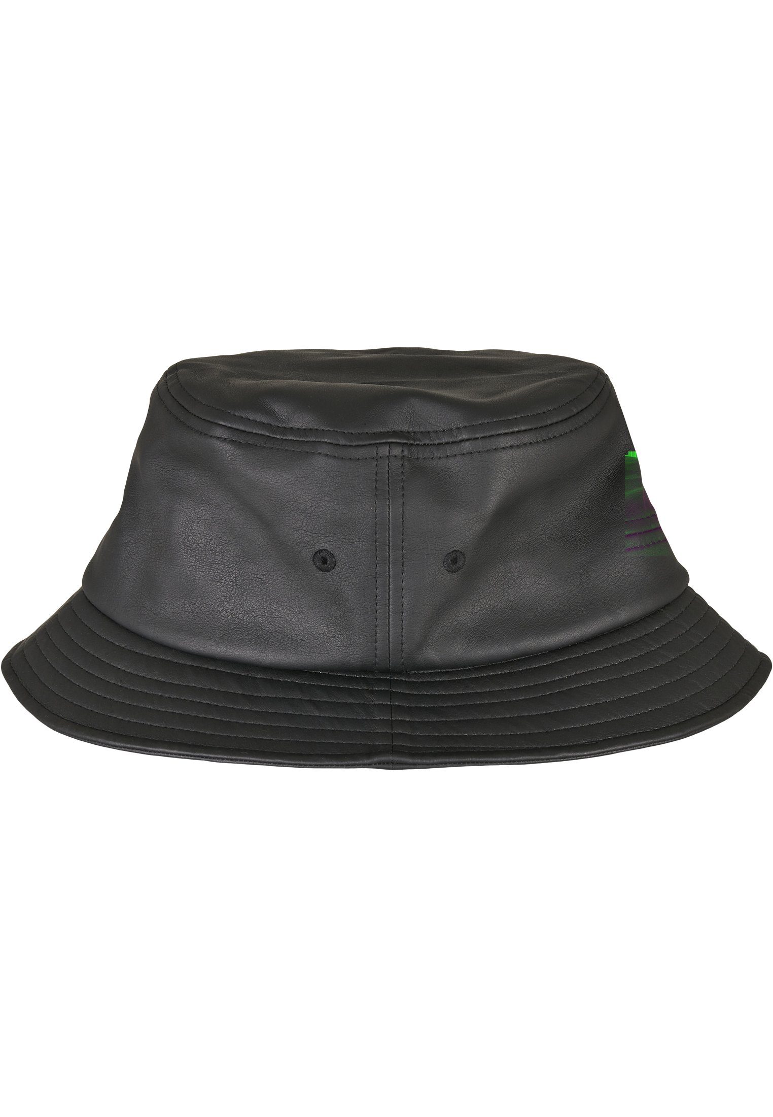 Flexfit Hat Hat Leather Flex Bucket Bucket Cap Imitation