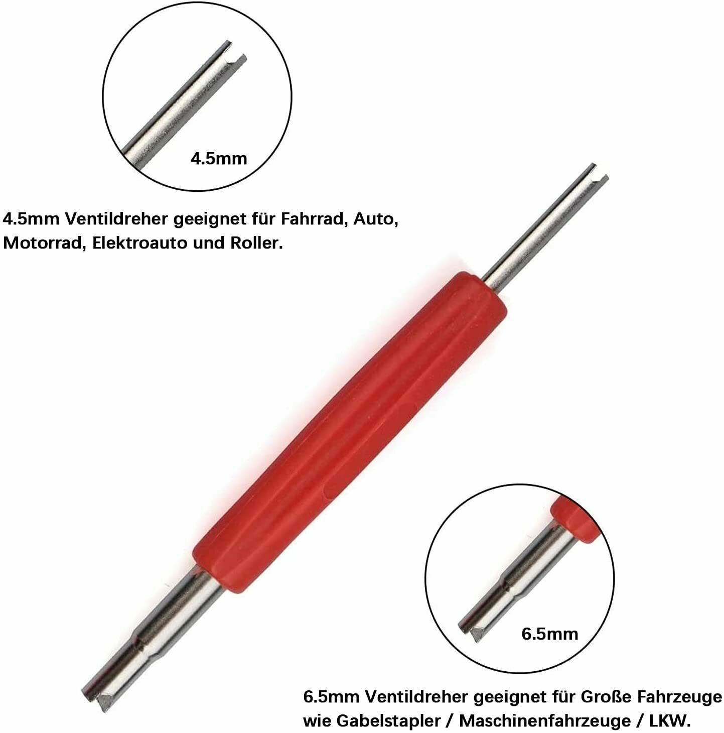 Kummert Kummert Reifenmontierhilfe Reifen Ventildreher [Ausführung Business Business kurz]