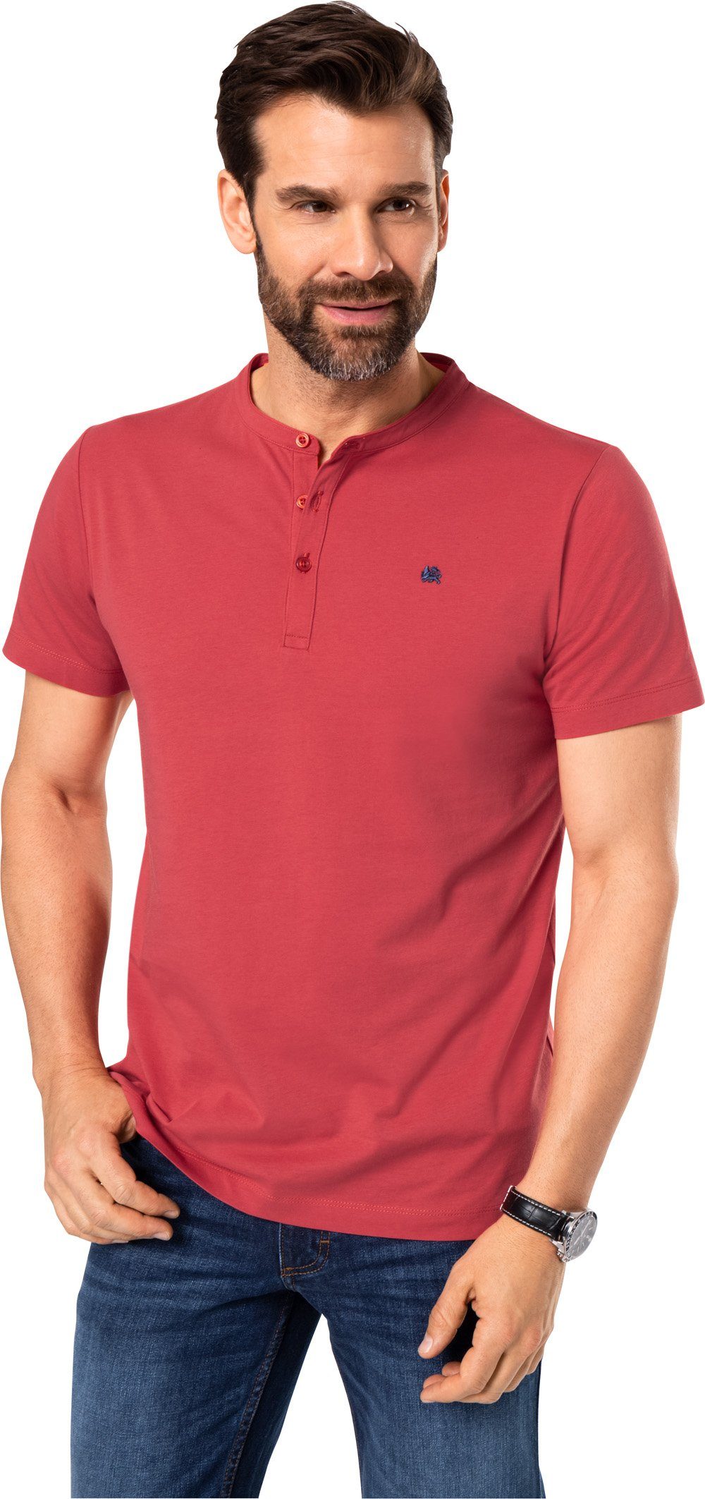 LERROS T-Shirt (5er-Pack) formstabile, Qualität farbsatte