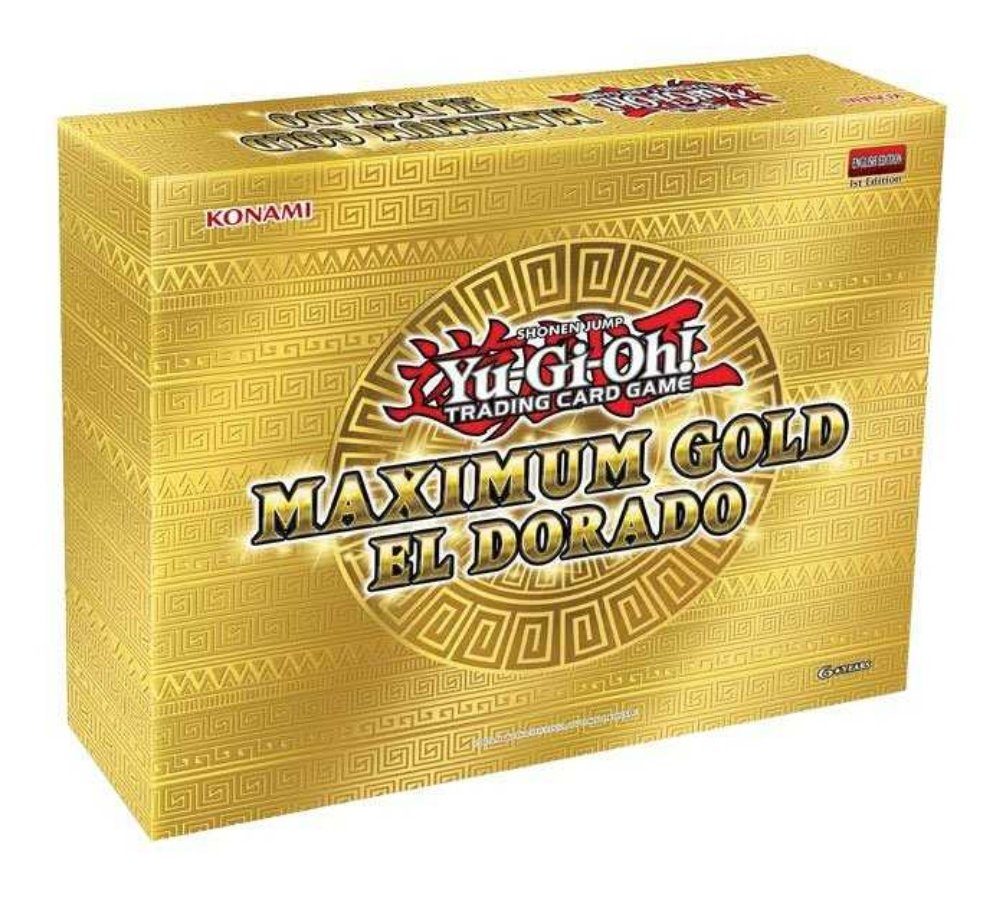 Konami Spiel Yu-Gi-Oh! Maximum Gold: El Dorado Lid Box *Englische Version* 1. Editi