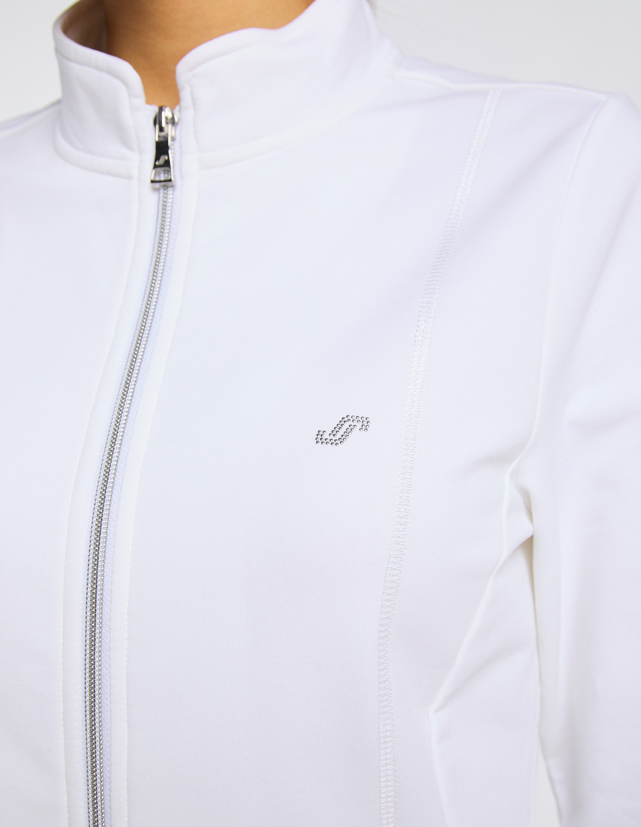 Joy Sportswear Sweatjacke DORIT mit Reißverschluss, Langarm, aus Baumwolle, Polyester und Elasthan – Bild 4 von 5