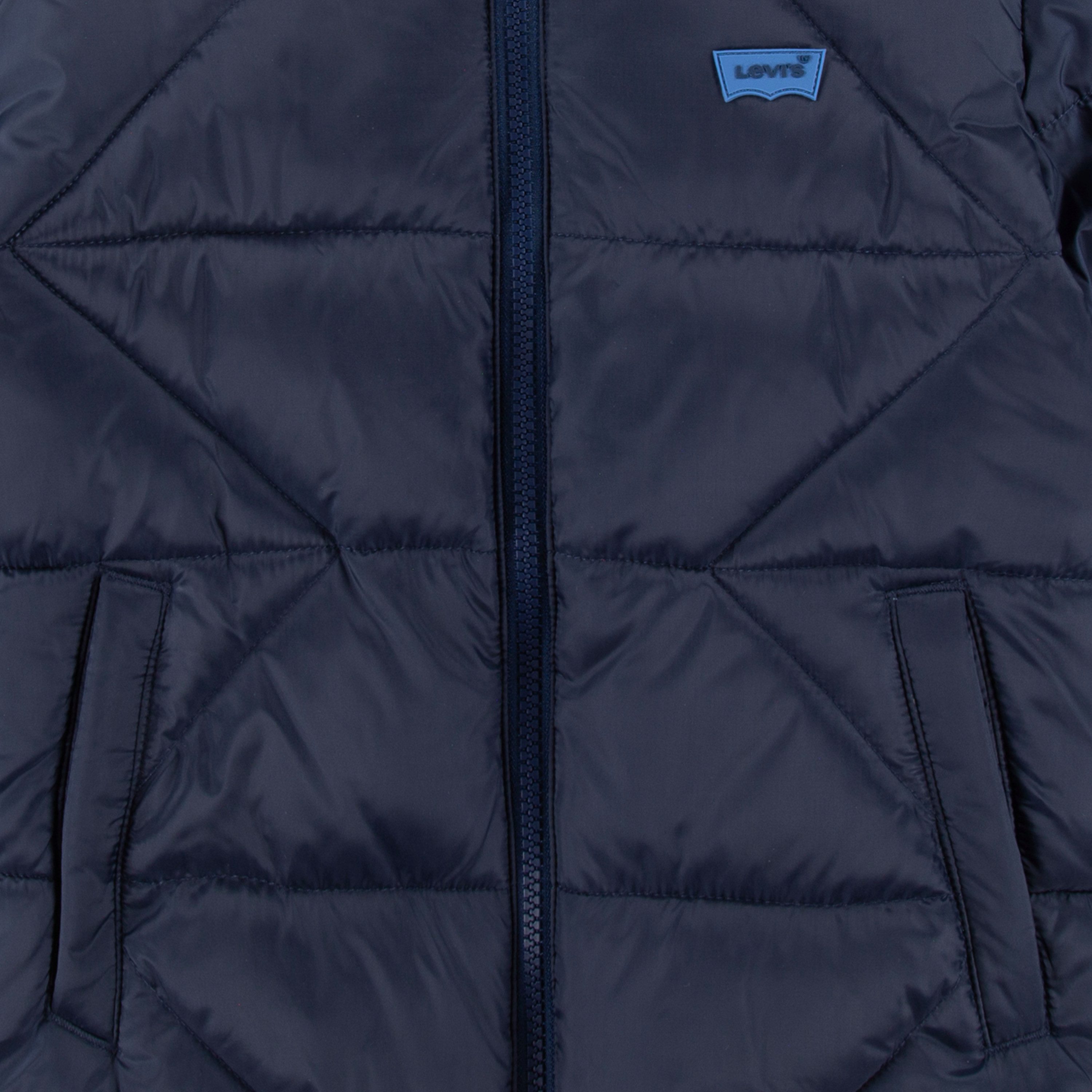 Levi's® Kids Steppjacke LVB SHERPA LINED PUFFER JKT Winterjacke for BOYS mit Kapuze – Bild 4 von 5