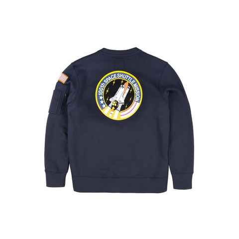 Alpha Industries Rundhalspullover Space Shuttle Sweater