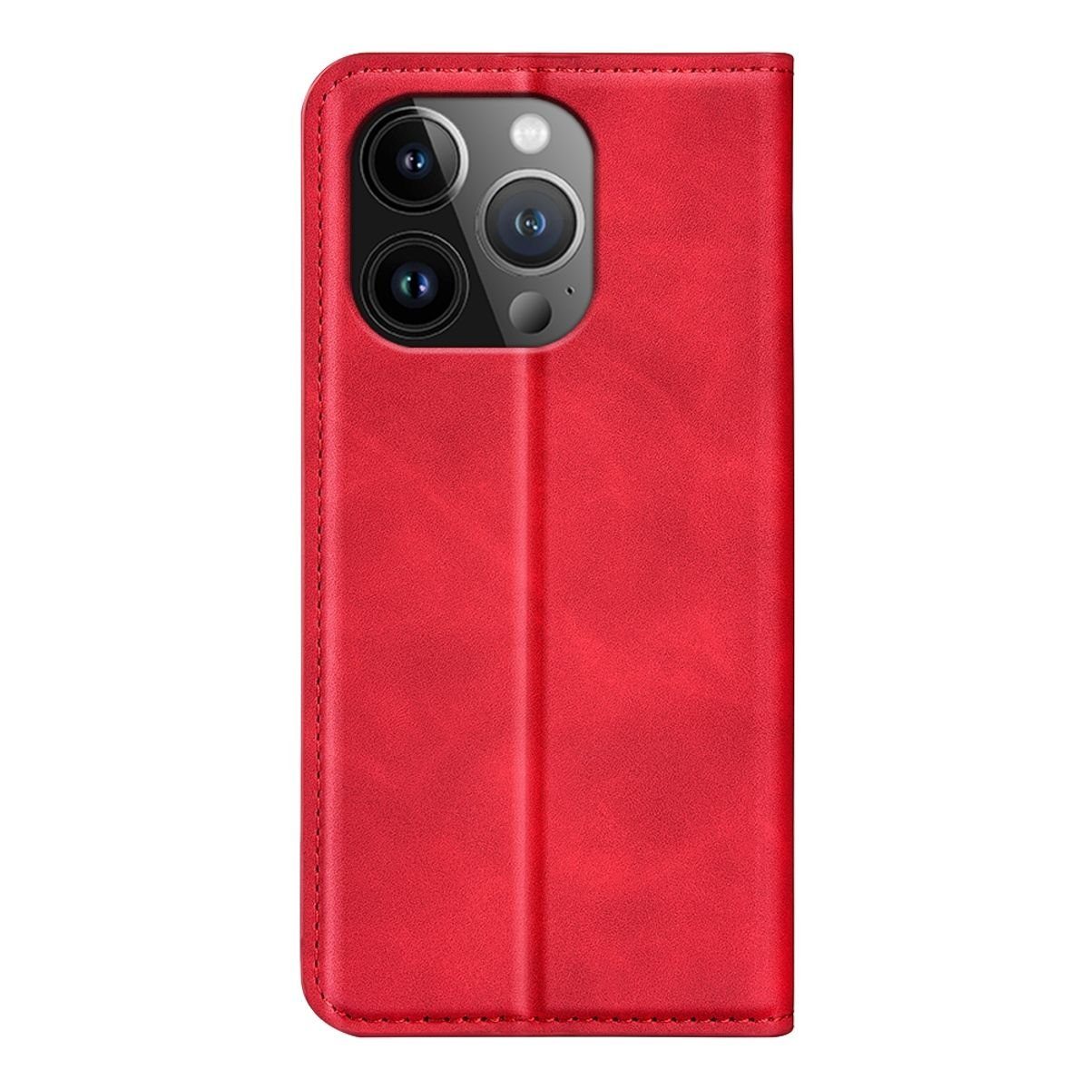 König Design Handyhülle Apple iPhone 15 Pro, Schutzhülle Schutztasche Case Cover Etuis Wallet Klapptasche Bookstyle