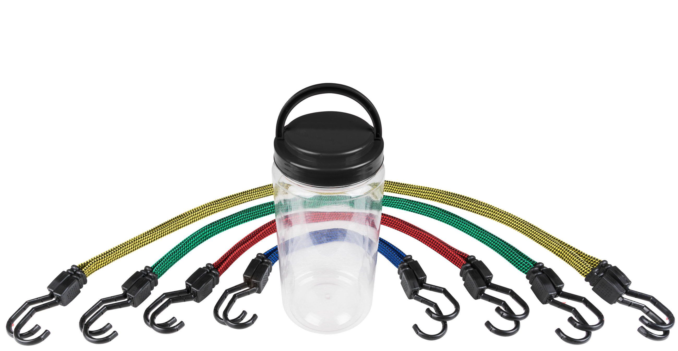 CarComfort Gepäckgurt Spannband Set, (1 Set, 8-tlg)