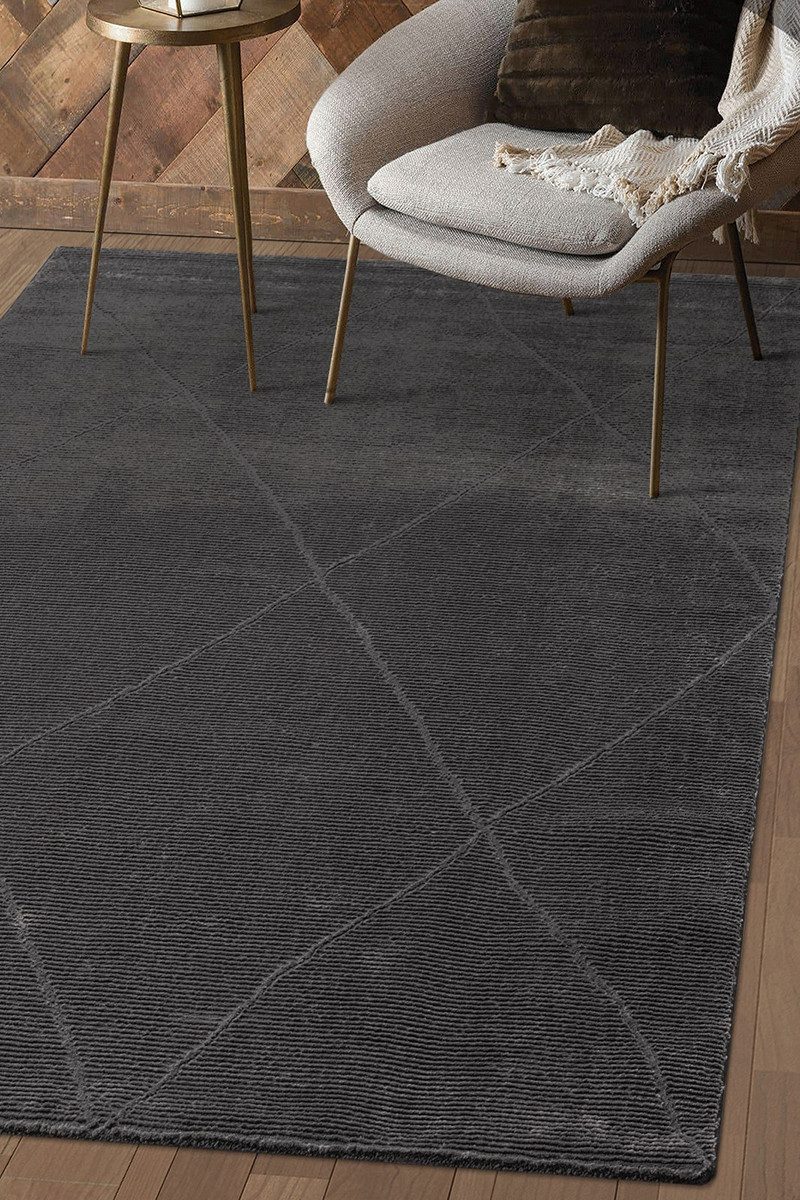 the carpet Teppich Lima, rechteckig, Höhe: 12 mm, Designer Teppich Flor 1 recyceltem Polyester waschbar