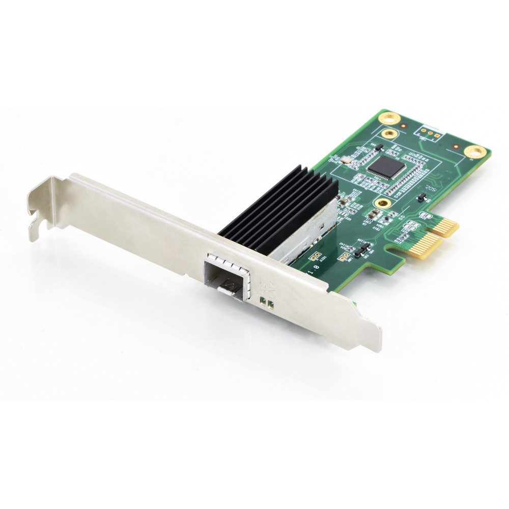 DIGITUS SFP Gigabit Ethernet PCIe 1000SX Multimode Netzwerk-Adapter