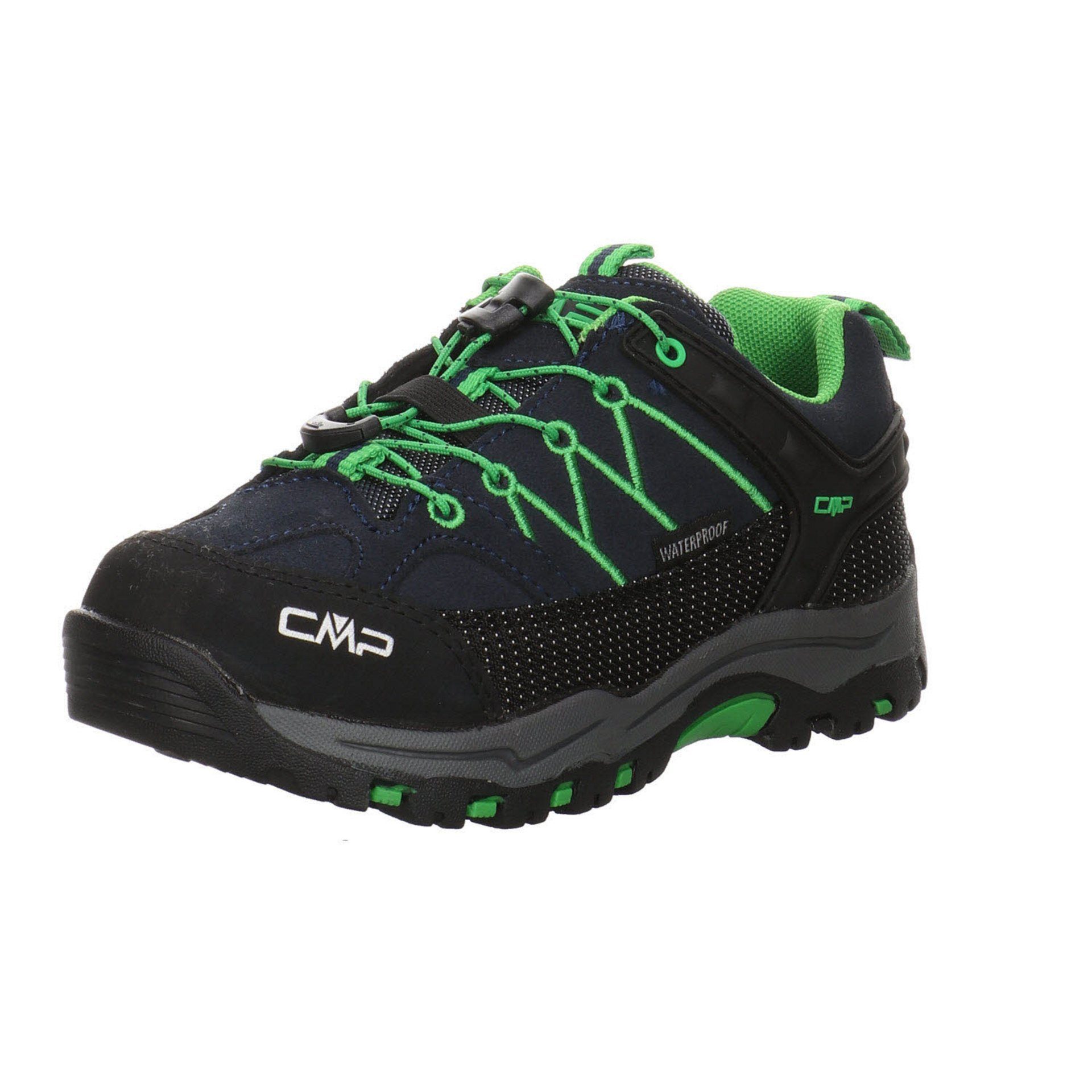 CMP Schnürhalbschuhe low blau Outdoorschuh Rigel Kombin Leder-/Textilkombination sonstige Wanderschuh Jungen