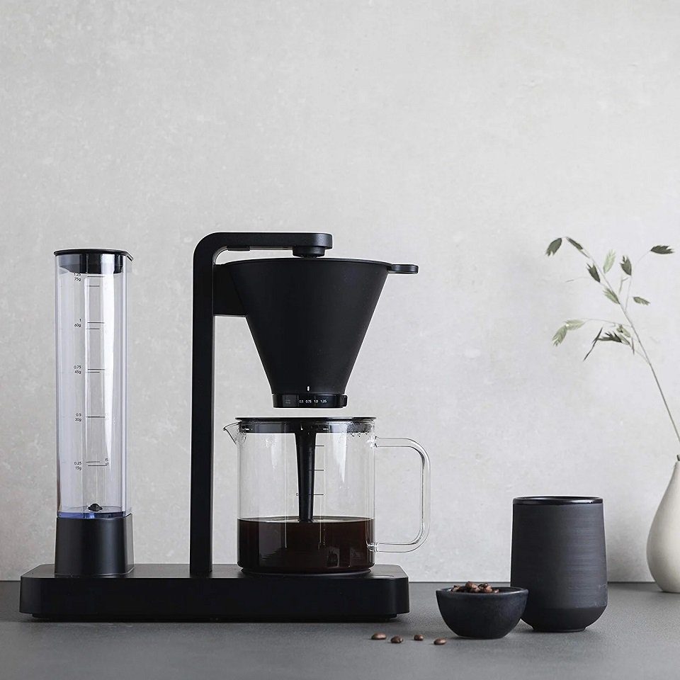 wilfa Filterkaffeemaschine, 1.25l Kaffeekanne, Wiederverwendbar, abnehmbarer Tank