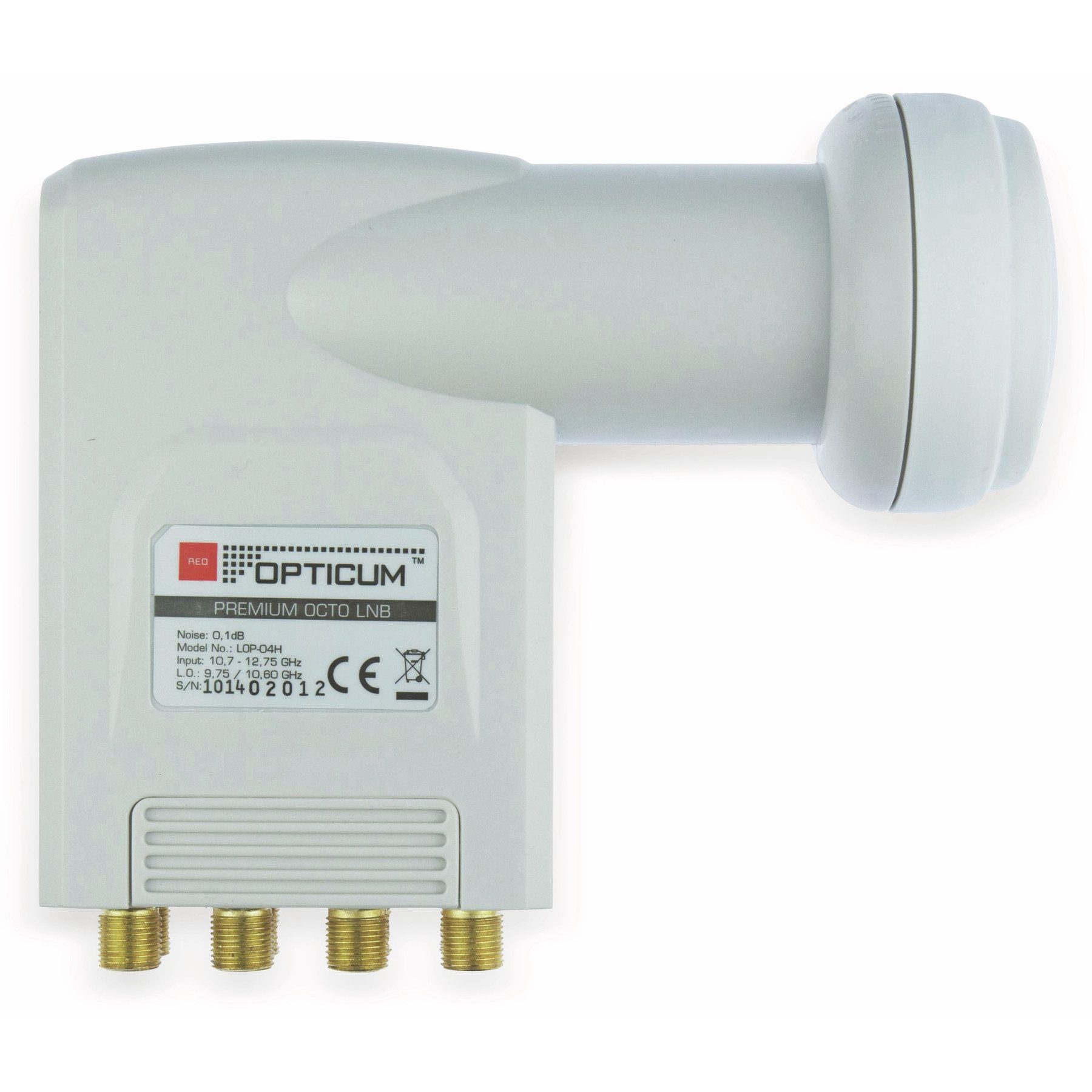 RED OPTICUM RED OPTICUM Universal Octo-LNB LOP-04H Universal-Octo-LNB