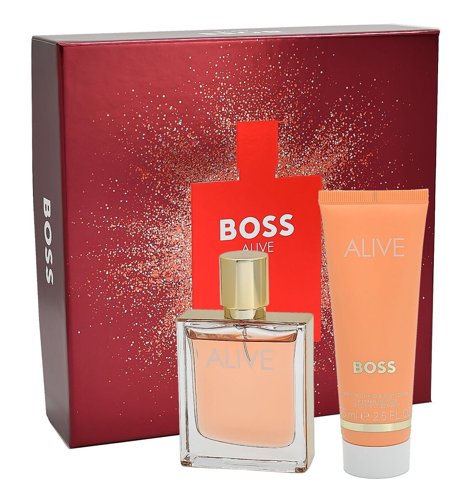 HUGO BOSS ALIVE BL 50ML Duft-Set 2-tlg. 75ML, BOSS + EDP