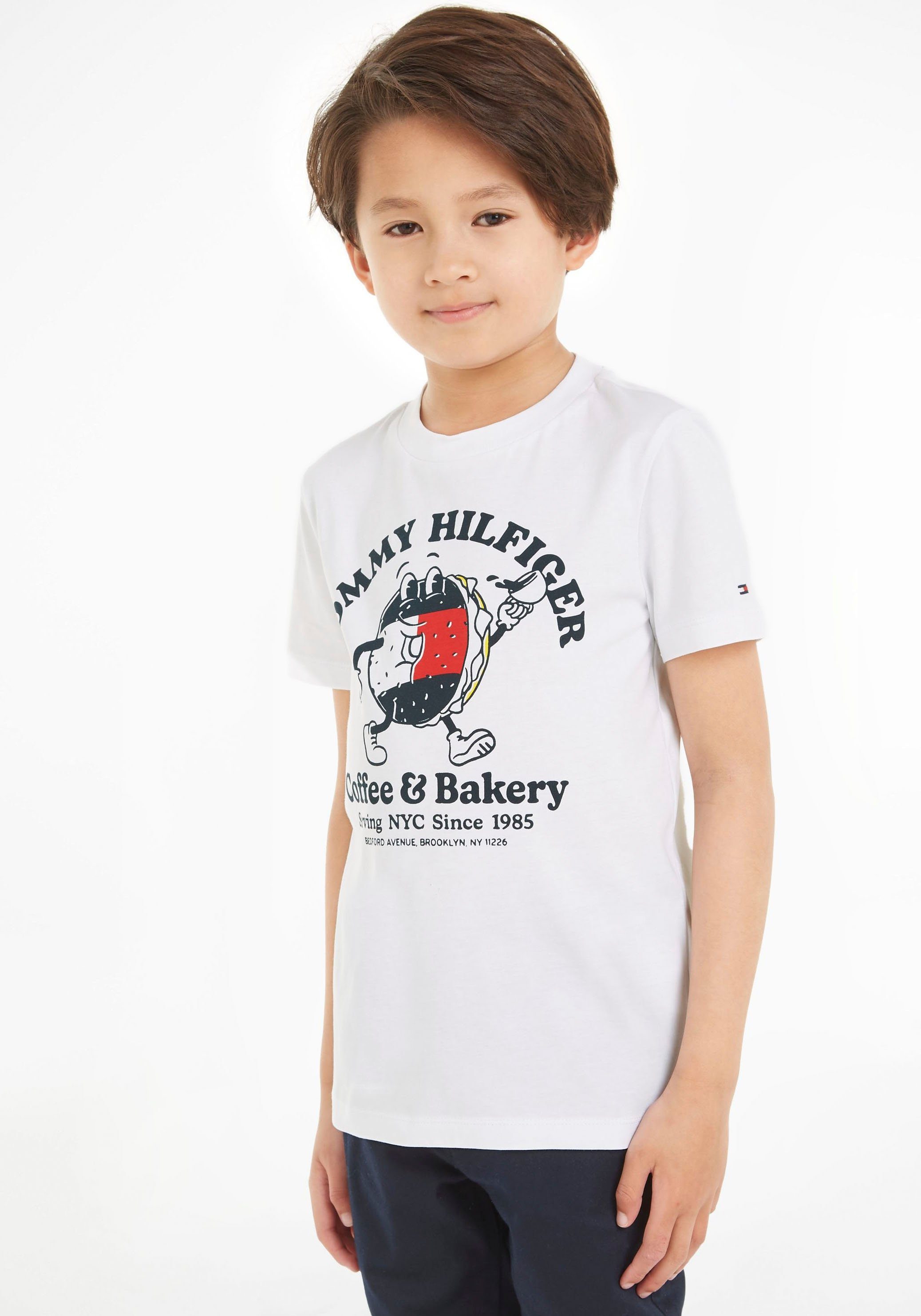 Hilfiger S/S T-Shirt TEE BAGELS Tommy TOMMY