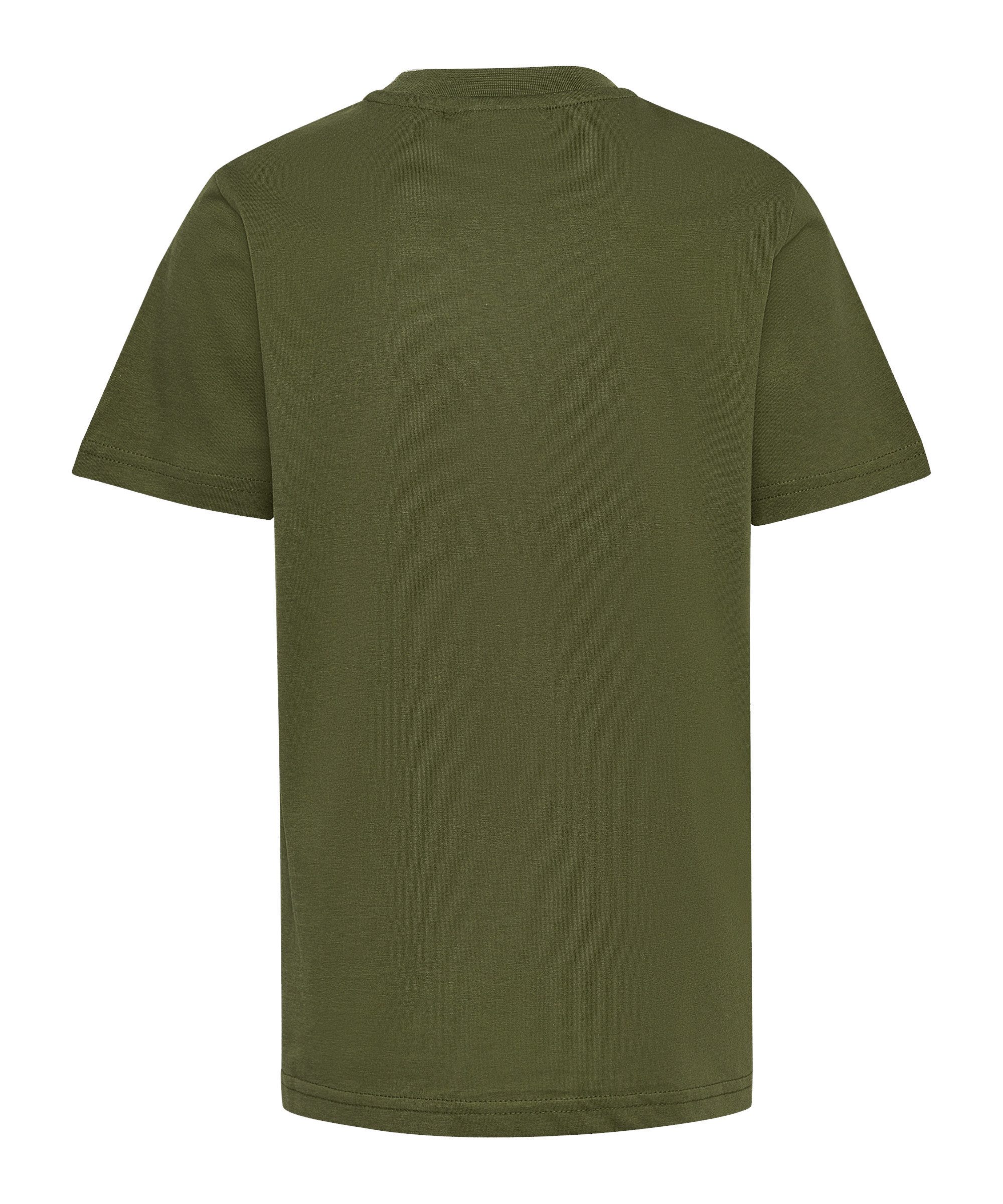 hummel T-Shirt Hummel Base T-Shirt Kids Weiß Kurzarm-Shirts Baumwolle