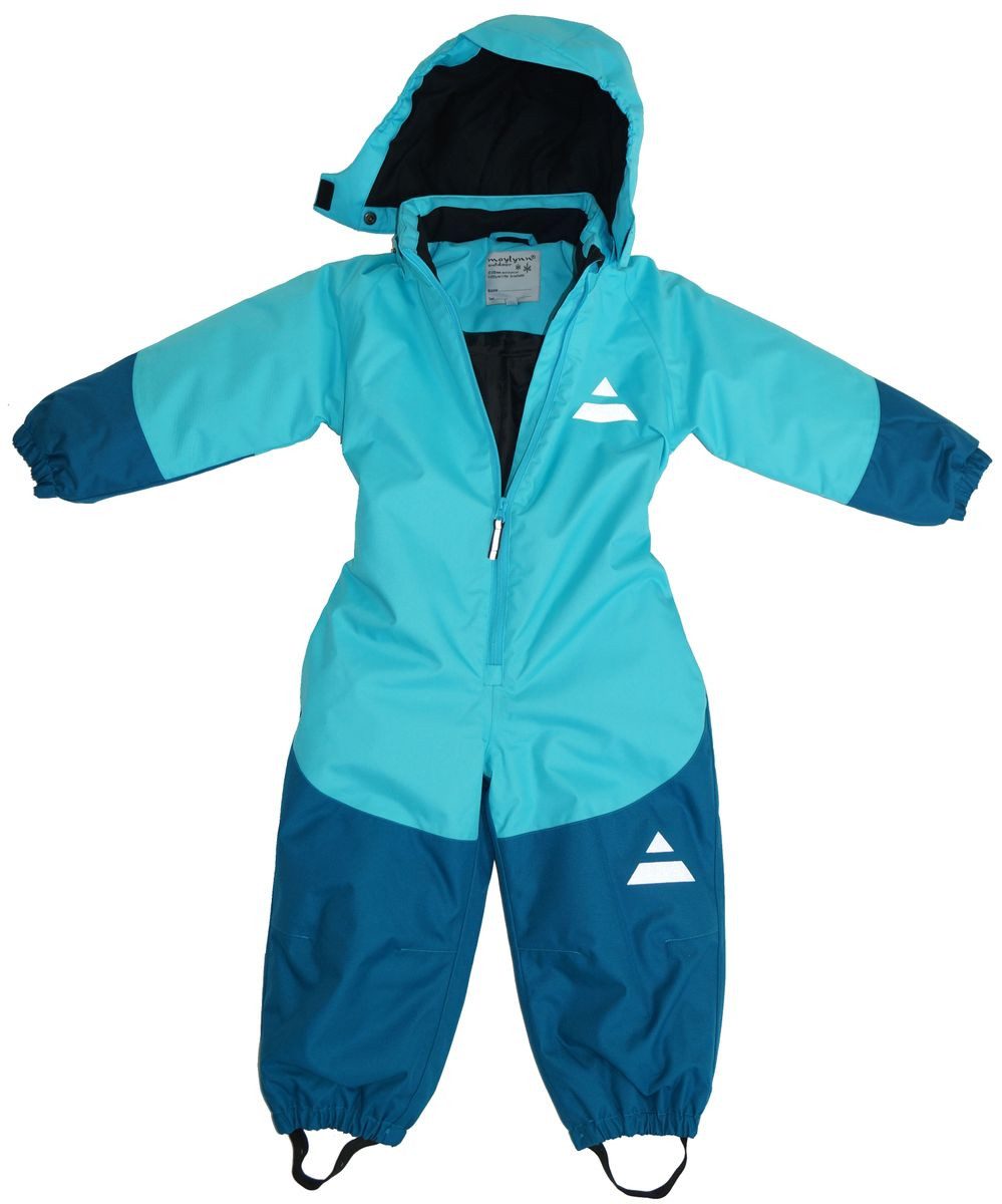 Maylynn Schneeoverall Schneeanzug aqua blau Kinder Jungen atmungsaktiv wasserdicht 10.000 mm