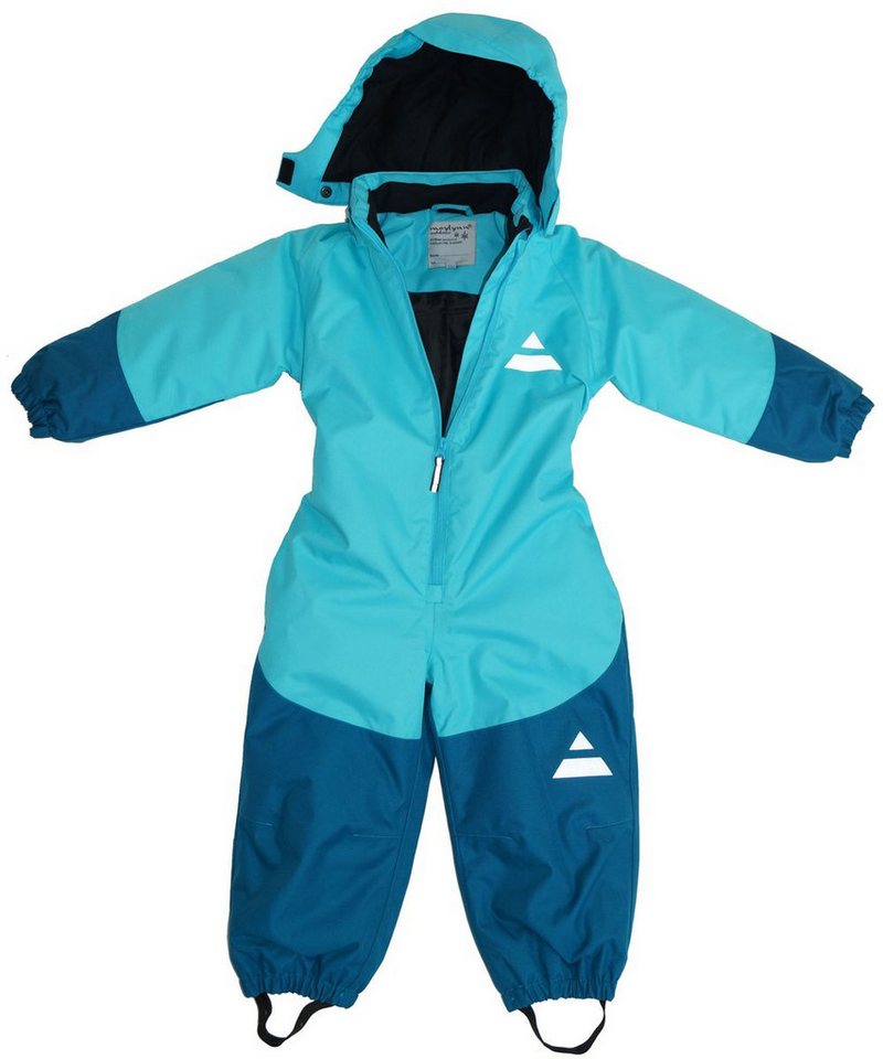 Maylynn Schneeoverall Schneeanzug aqua blau Kinder Jungen atmungsaktiv wasserdicht 10.000 mm