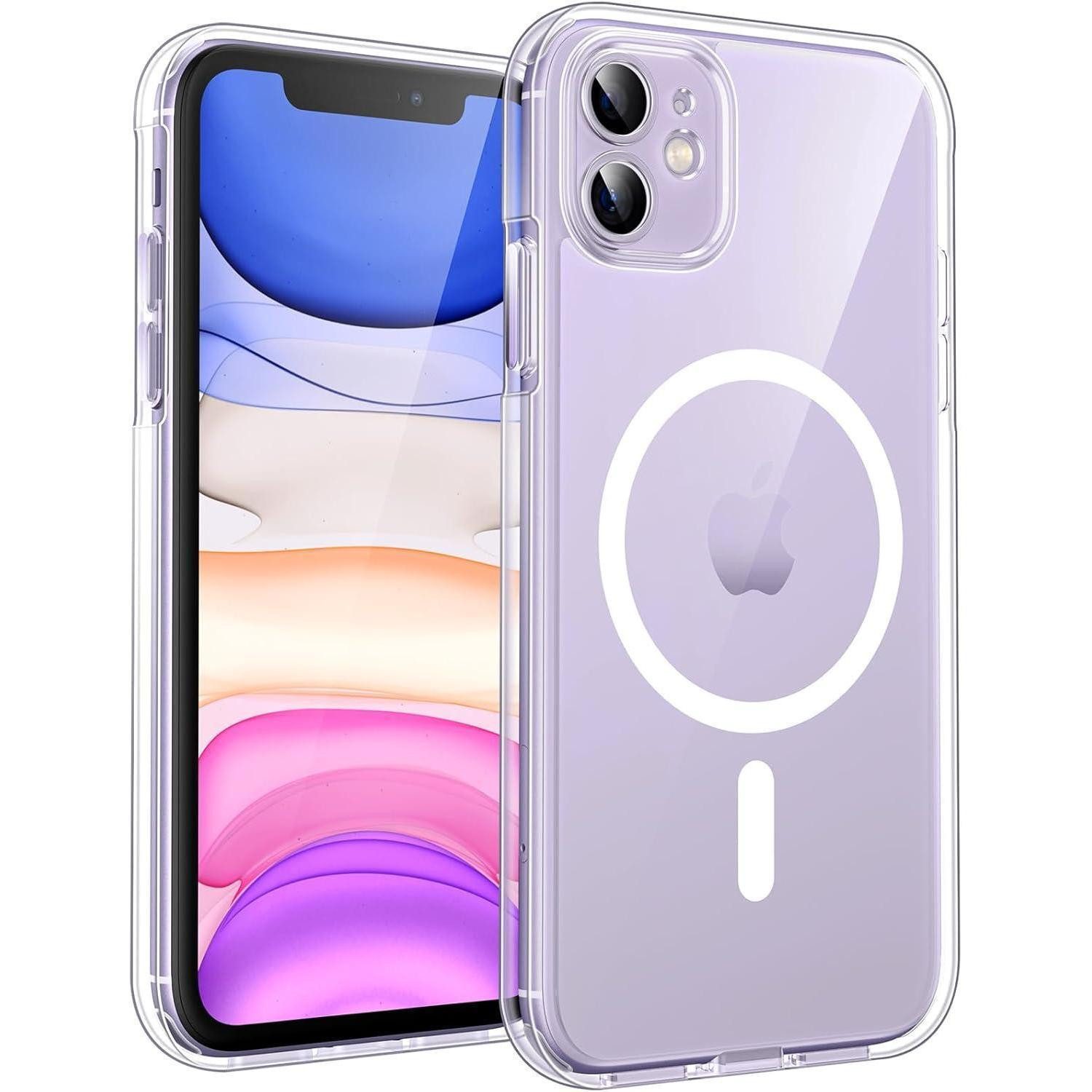 LuxusKollektion Handyhülle iPhone 11 Hülle MagSafe Transparent Kristallklar