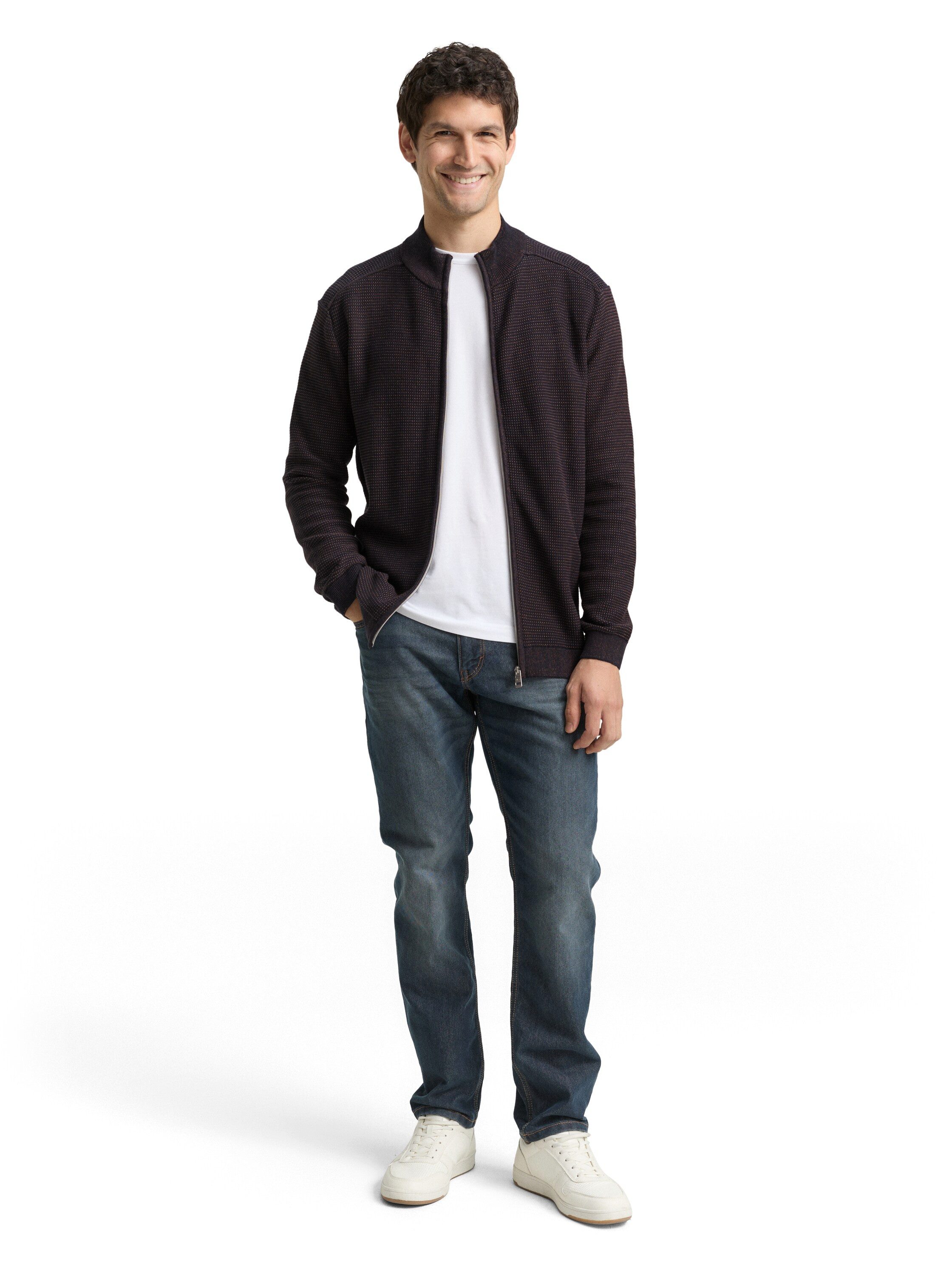 TOM TAILOR Strickjacke mit Streifen