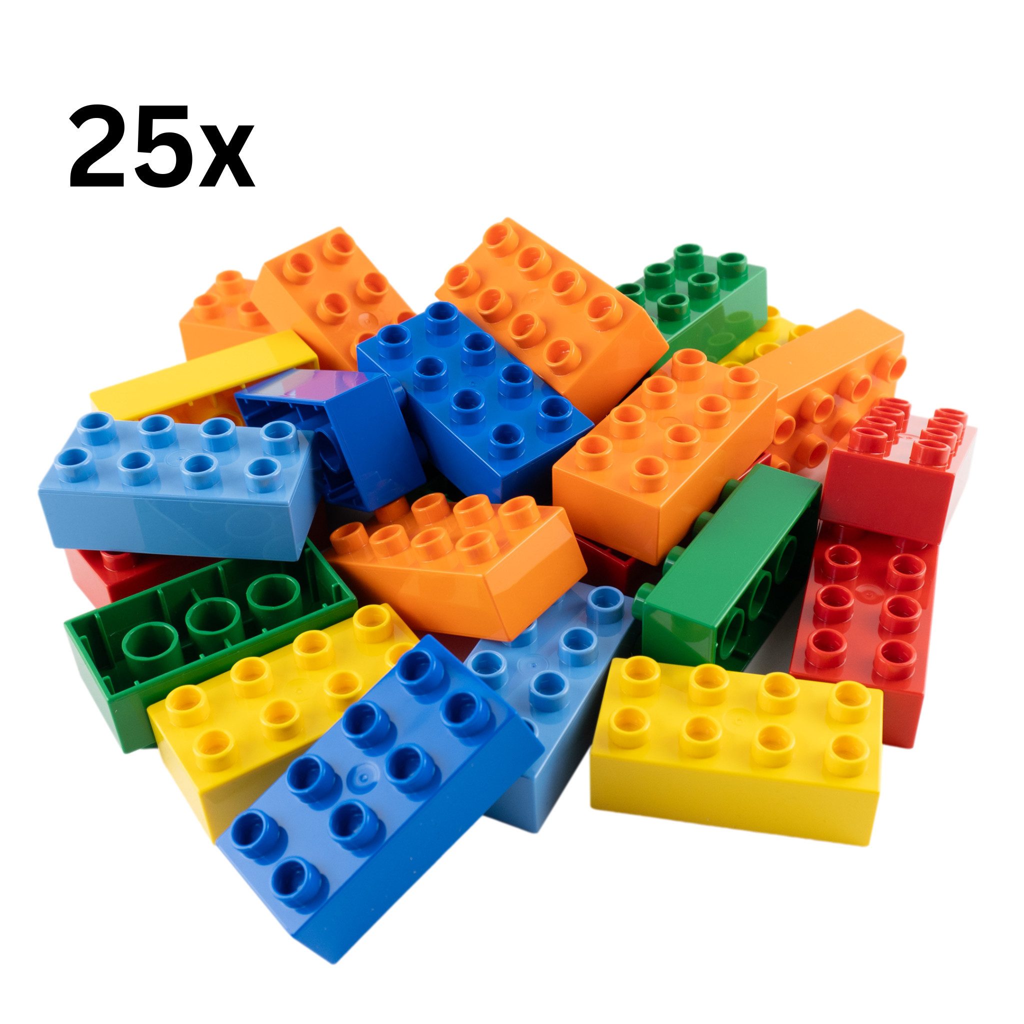 LEGO® LEGO® DUPLO® 2x4 Steine Bausteine Bunt Gemischt - 3011 NEU! Menge 25x günstig online kaufen