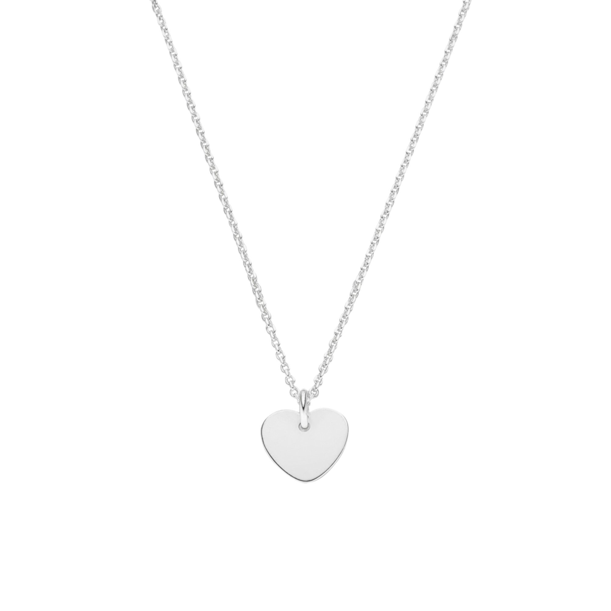 Kette mit Anhänger Kette Herz Anhänger 925 Silber