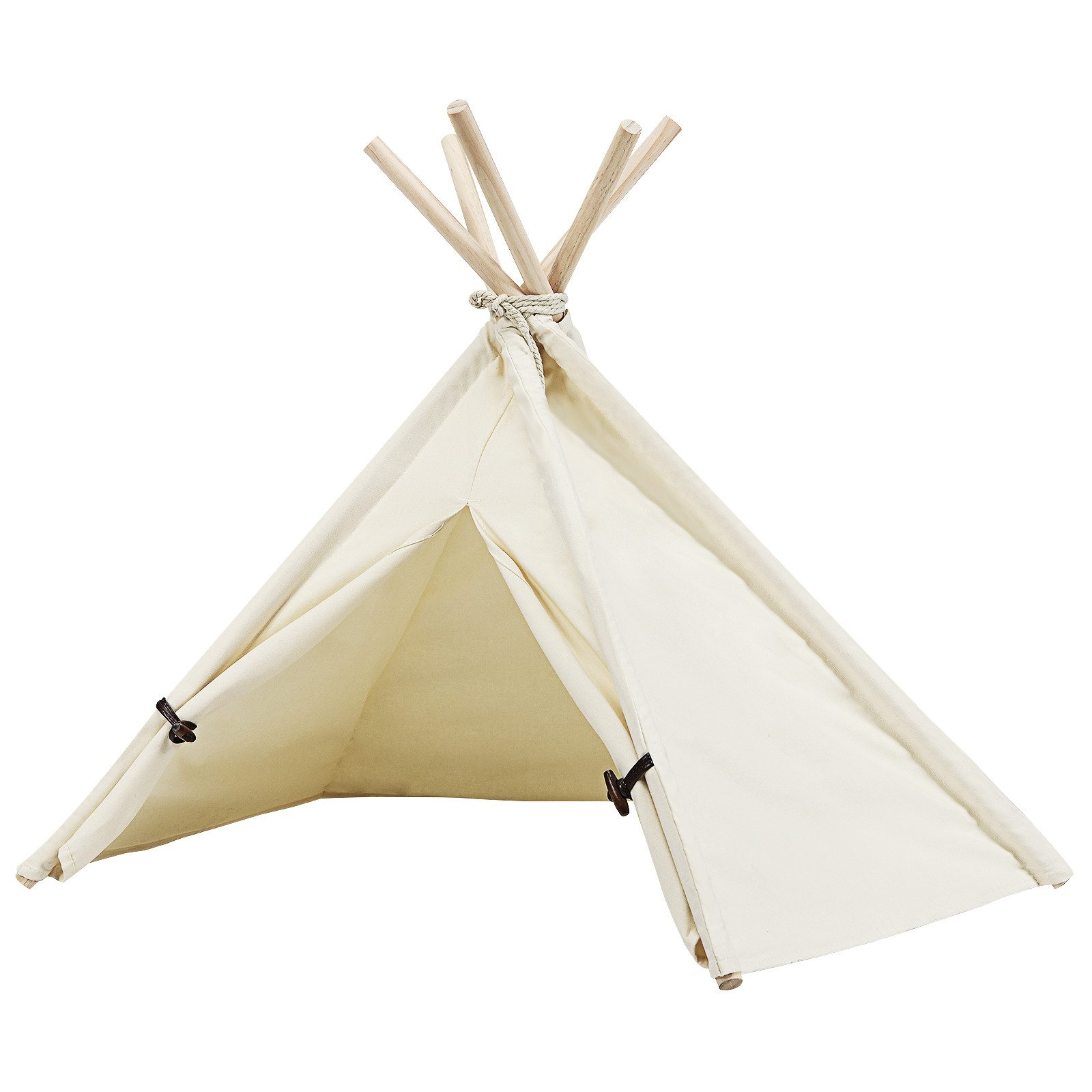 COSTWAY Tipi-Zelt Tipi Tierzelt, für Haustiere, 84x80x73cm