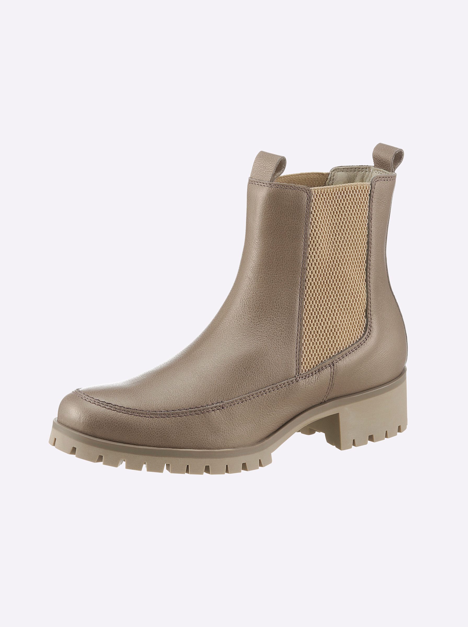 heine Stiefelette . Stiefelette Stretcheinsatz, Flexible Laufsohle günstig online kaufen