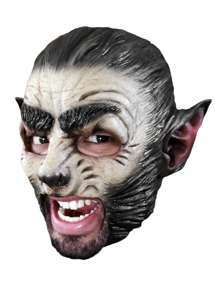 Ghoulish Productions Verkleidungsmaske Wolf Kinnlose Maske
