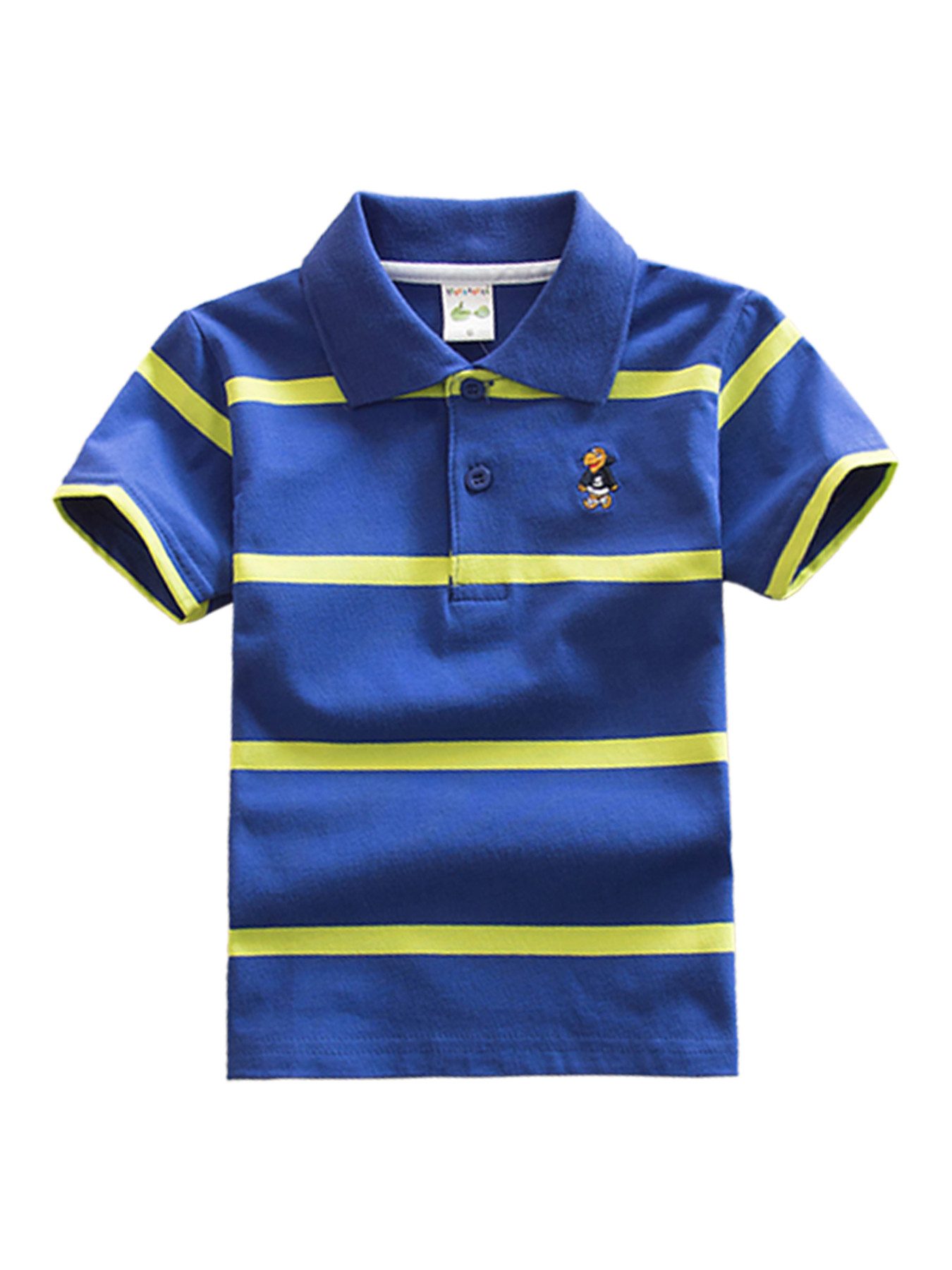 Poloshirt Jungen Poloshirt Kinder Oberteile T Shirts 1-12T Baumwolle Sommer
