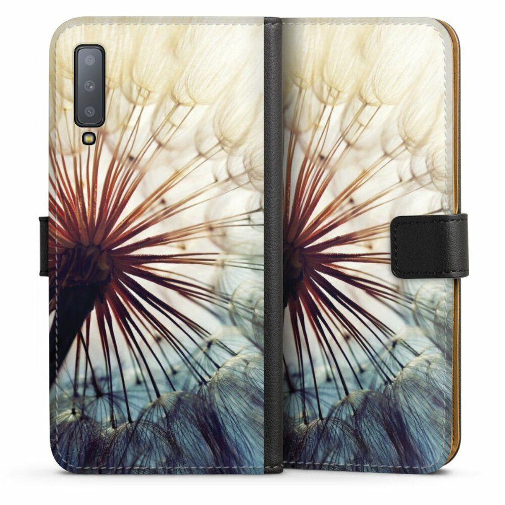 DeinDesign Handyhülle Pusteblume Fotografie Blumen Dandelion 1, Samsung  Galaxy A7 (2018) Hülle Handy Flip Case Wallet Cover