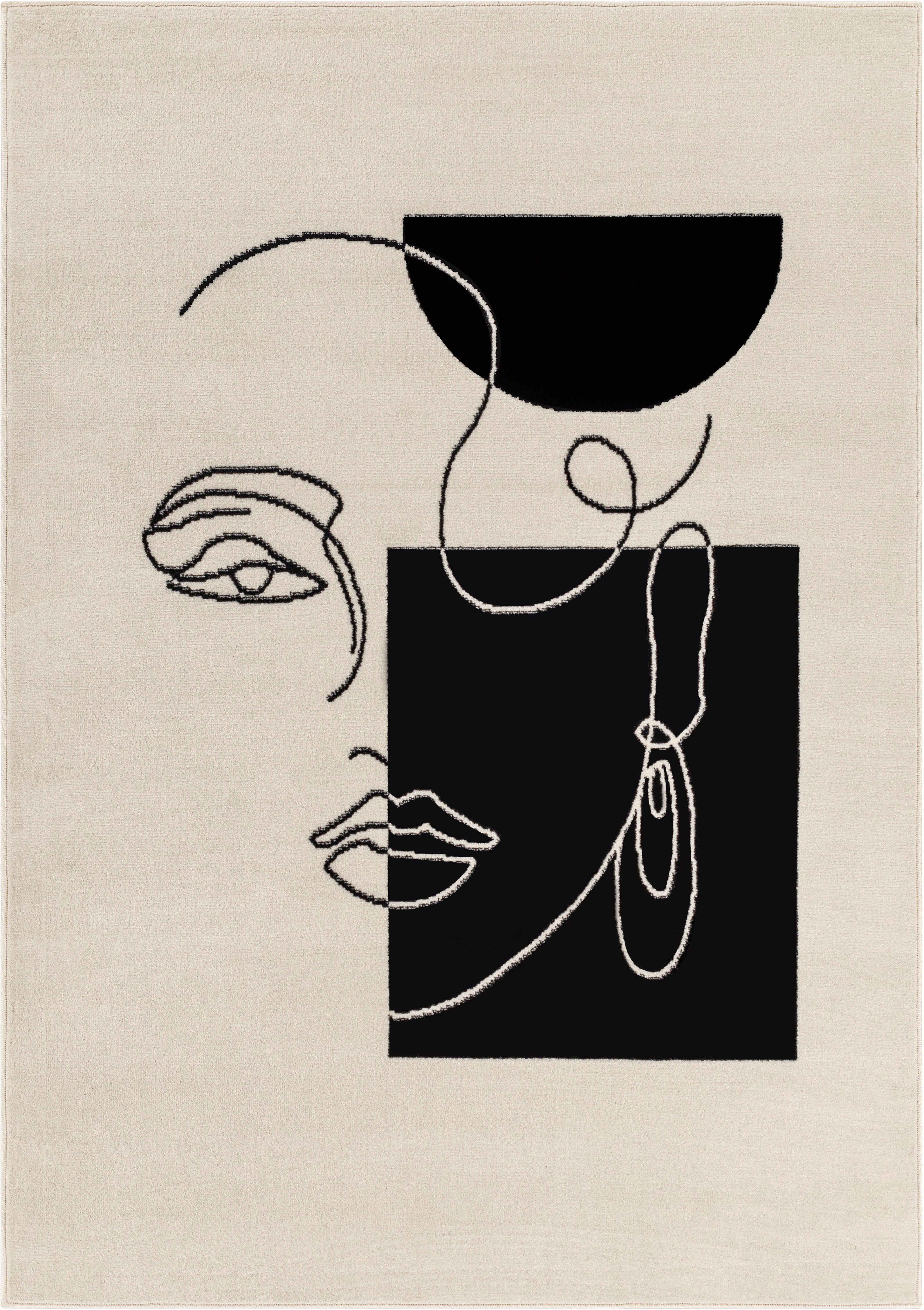 Livabliss Teppich COBO, rechteckig, Höhe: 11 mm, Skandi Design, Modern Boho günstig online kaufen