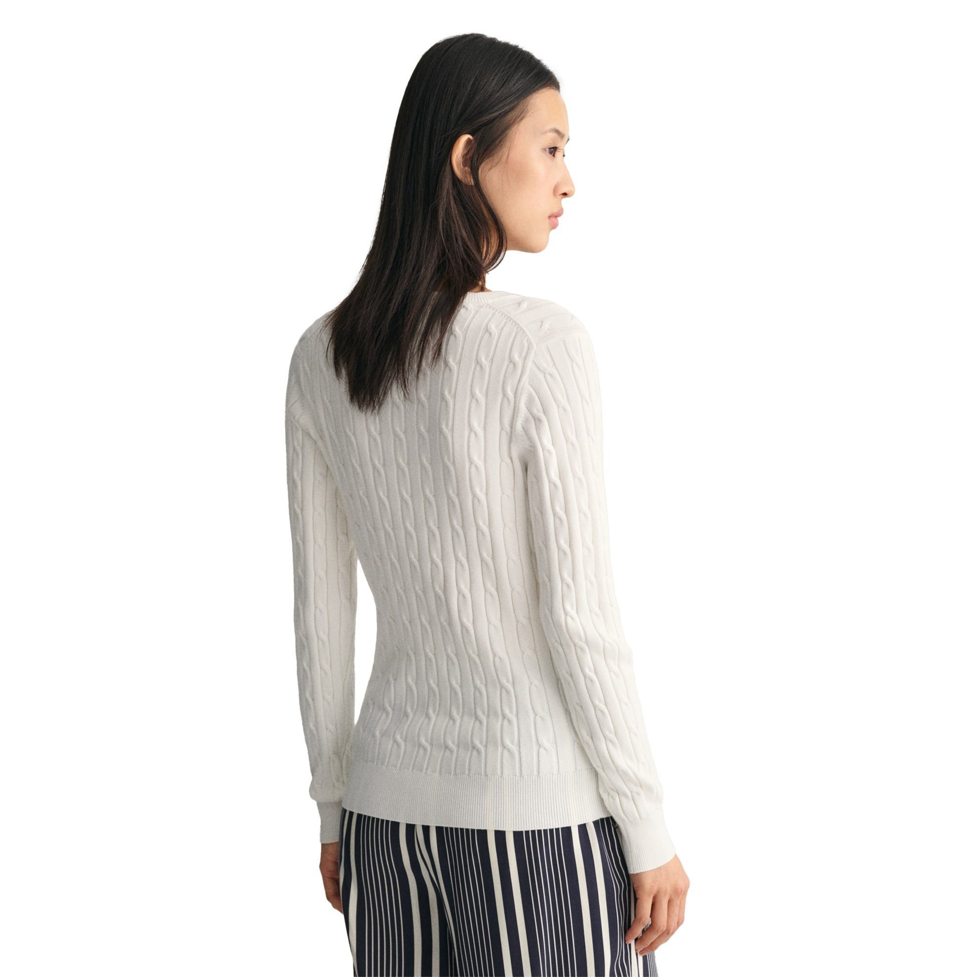 Gant Sweater Damen Strickpullover Baumwolle