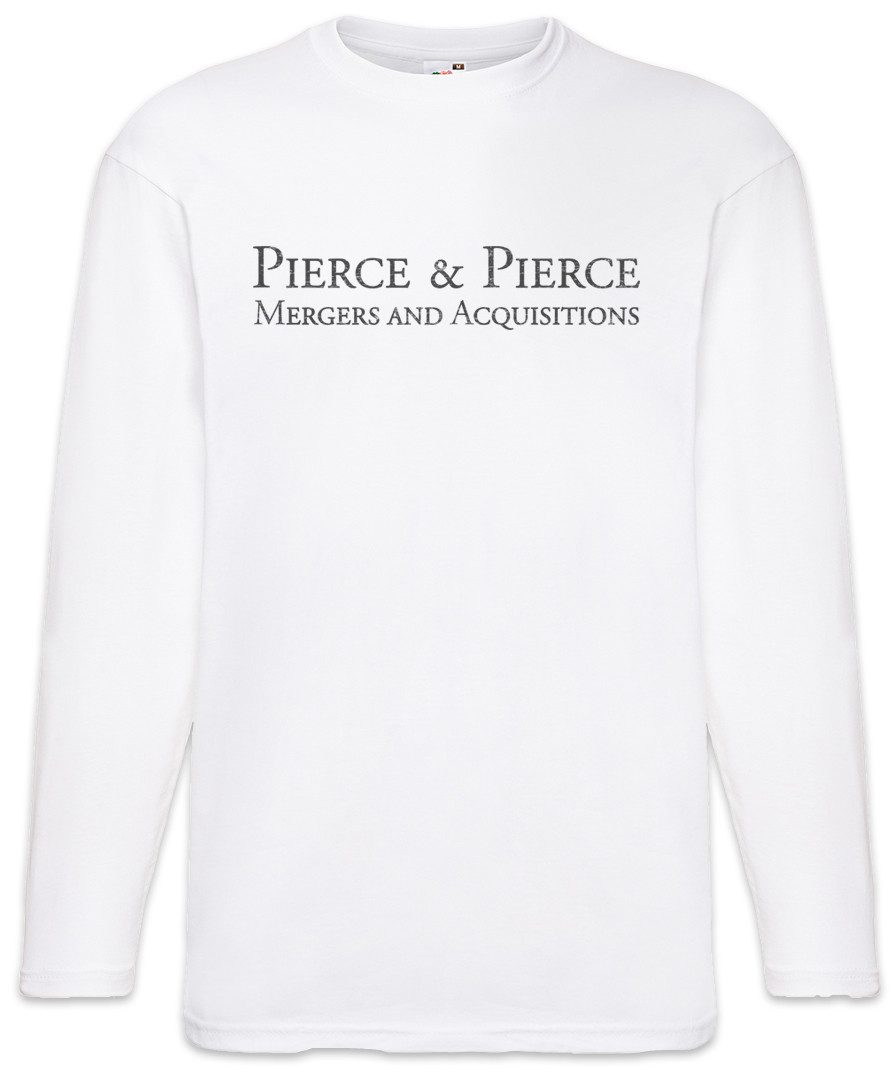 Langarmshirt Pierce & Pierce Langarm T-Shirt American Company Sign Logo Symbol