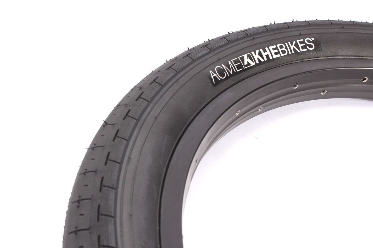 KHEbikes Fahrradreifen BMX Reifen Set KHE ACME 20 Zoll x 2,40 mit Schlauch AV, BMX Reifen PARK/STREET 20 Zoll x 2,40"